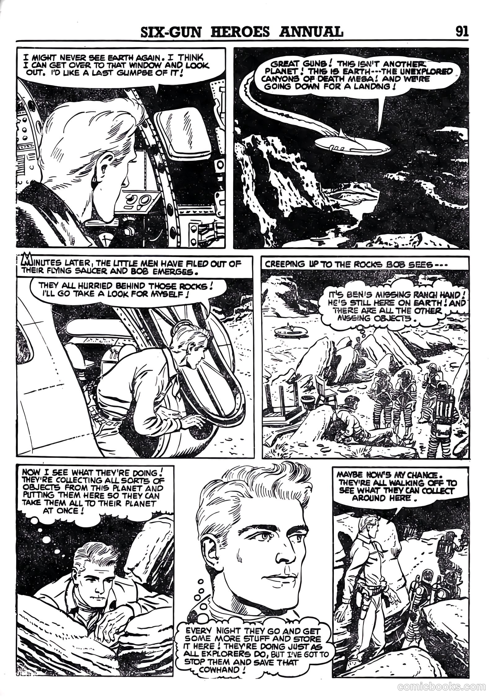 Six-Gun Heroes Western Comic Annual #4 — page 92 of 97