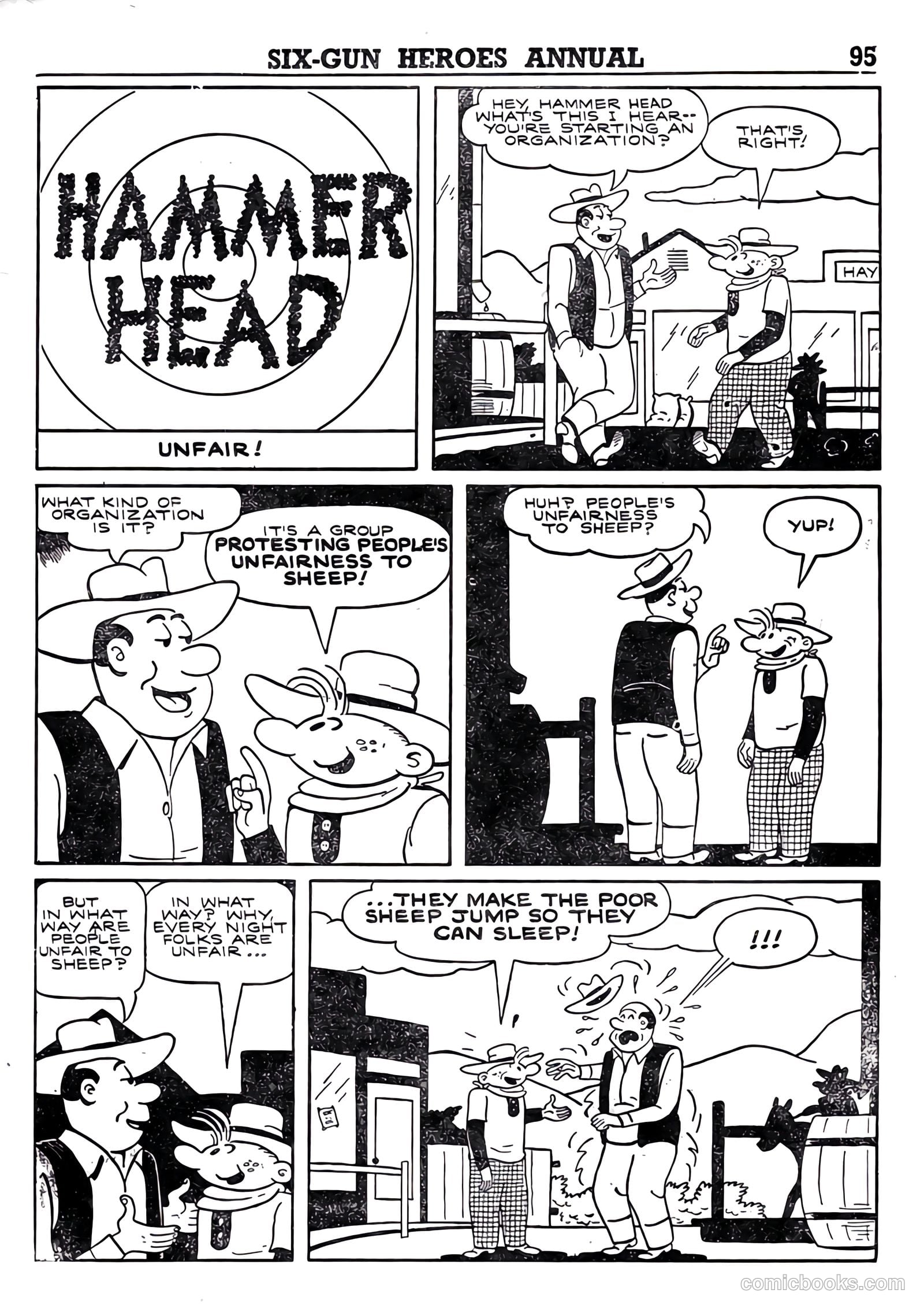 Six-Gun Heroes Western Comic Annual #4 — page 96 of 97