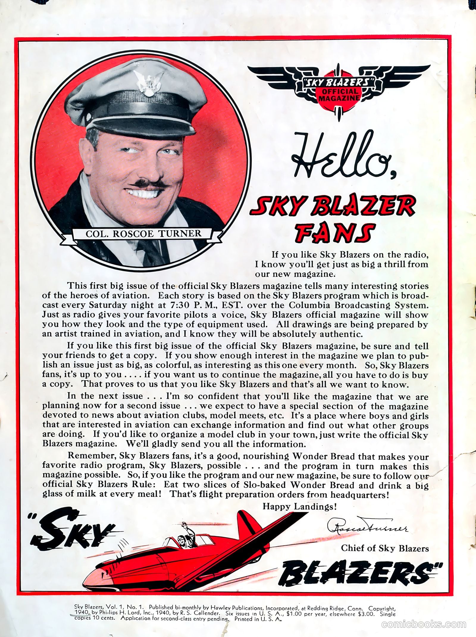 Sky Blazers #1 — page 2 of 68