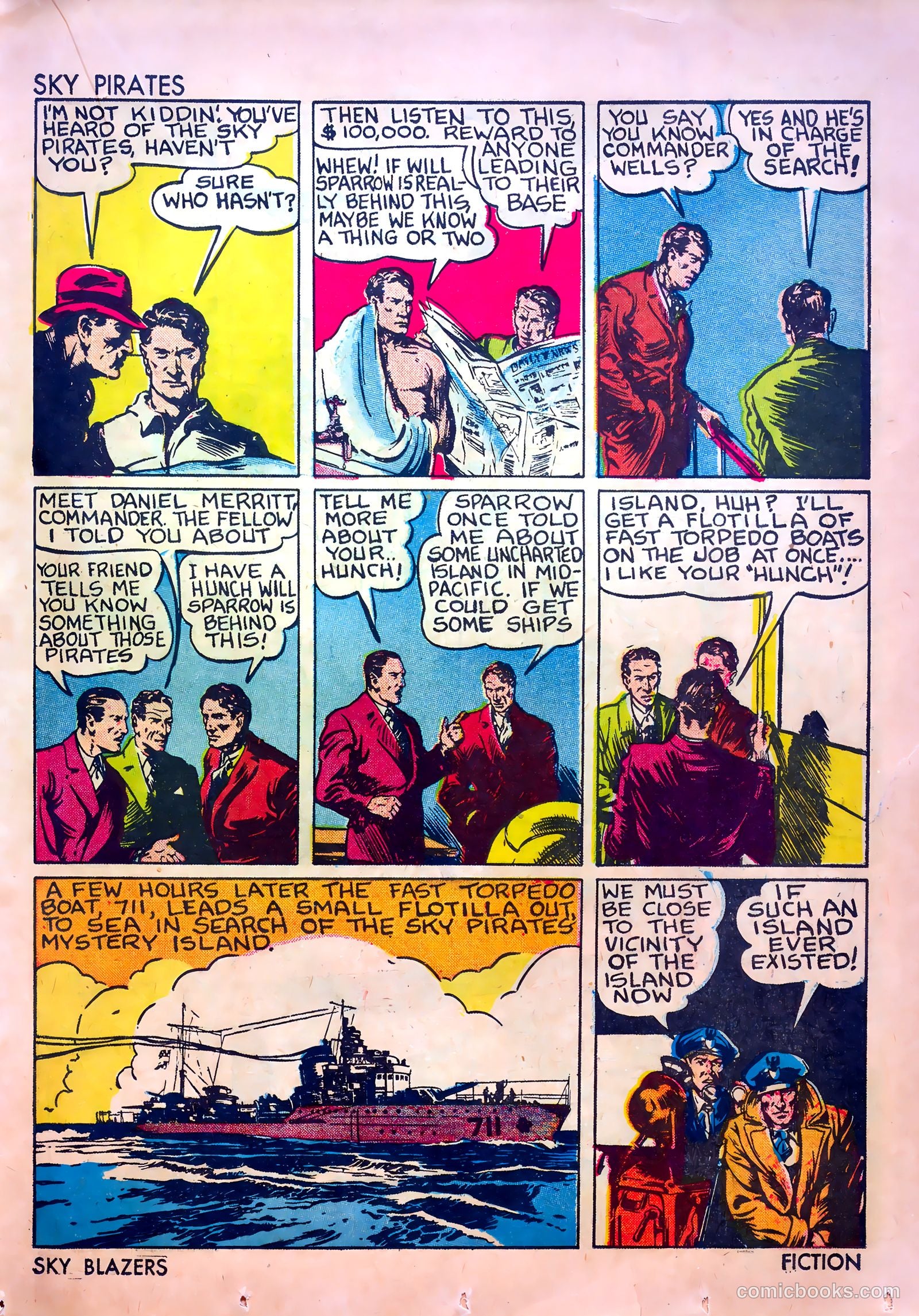 Sky Blazers #1 — page 35 of 68