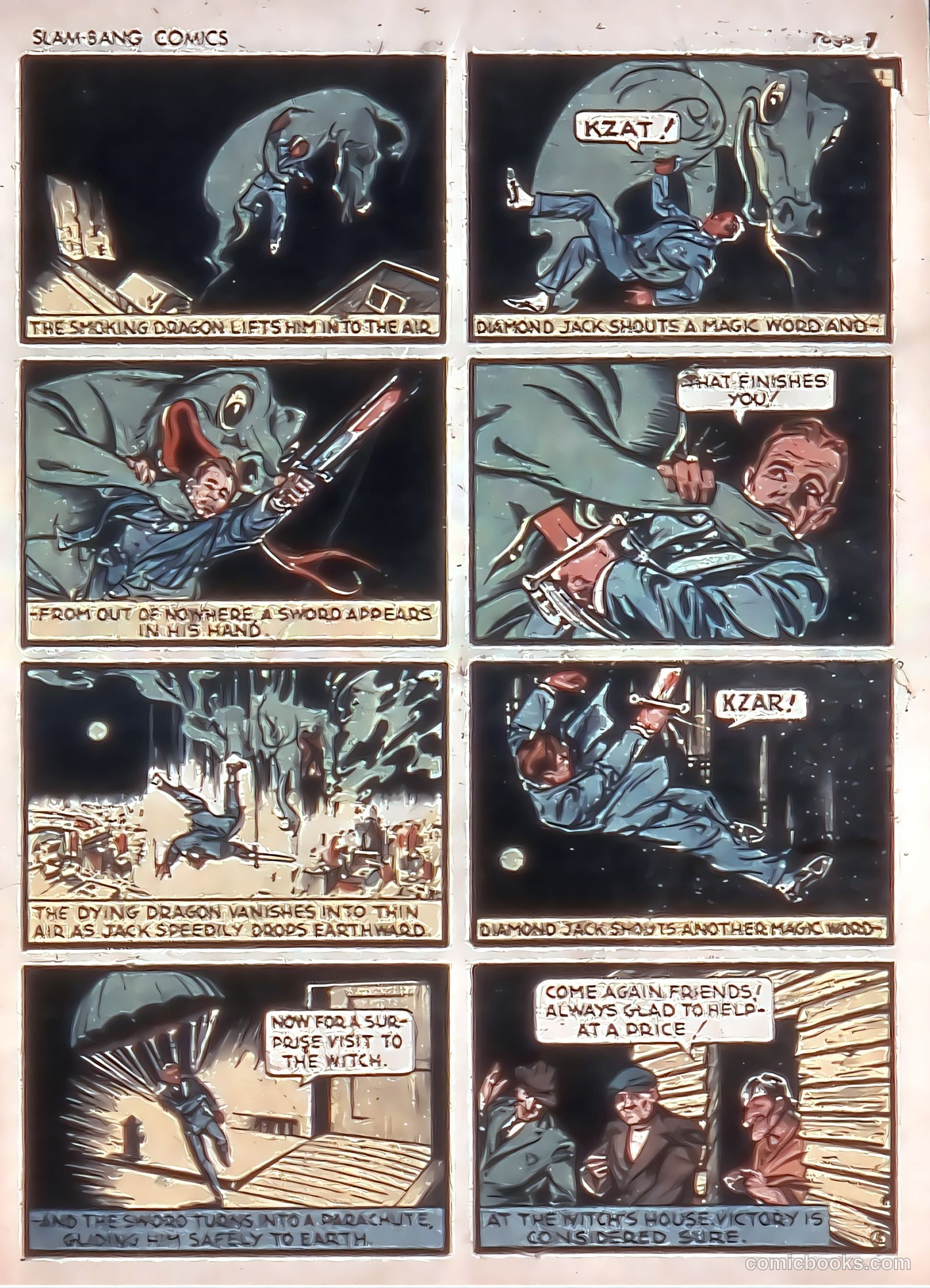 Slam-Bang Comics #1 — page 7 of 69