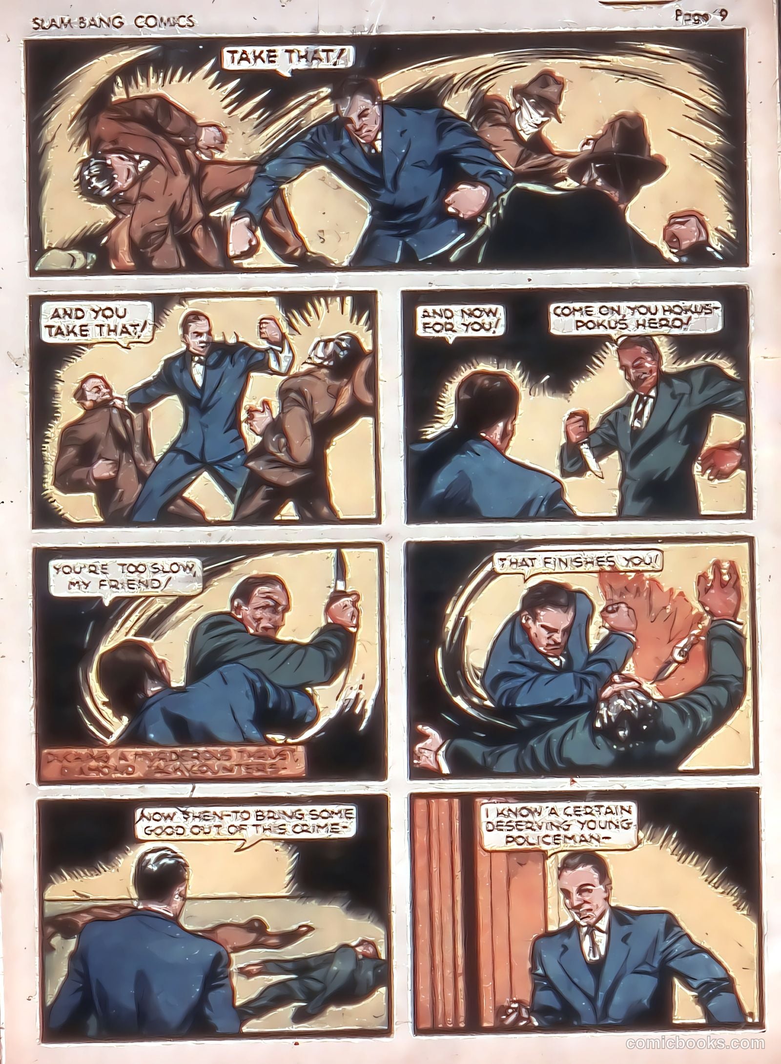 Slam-Bang Comics #1 — page 11 of 69