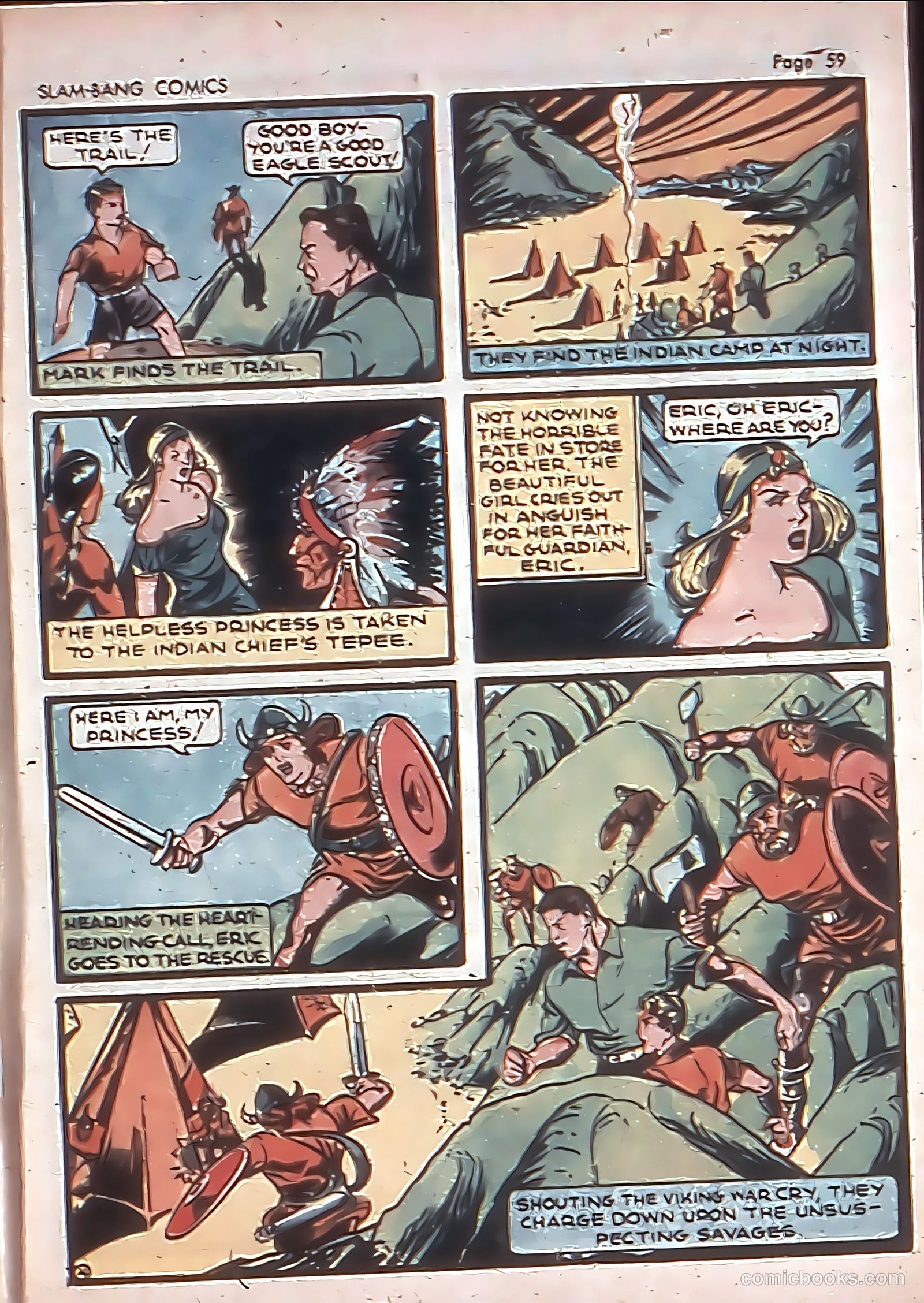 Slam-Bang Comics #1 — page 61 of 69