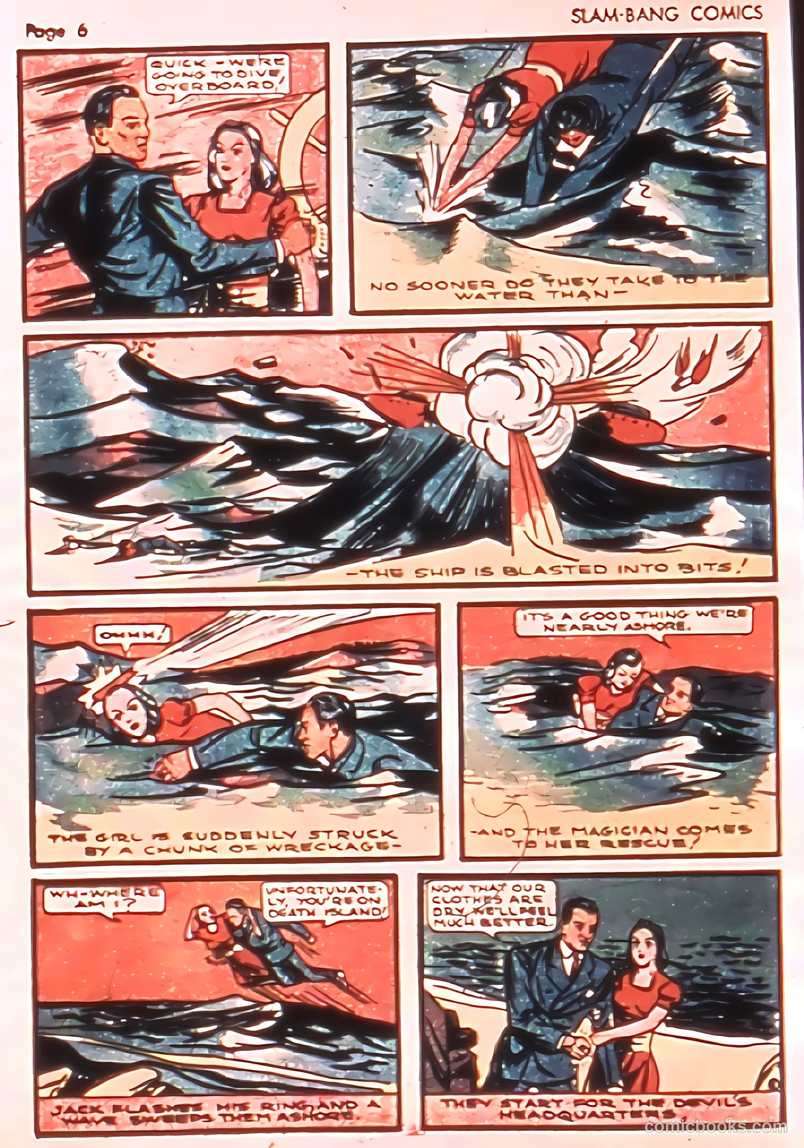 Slam-Bang Comics #3 — page 8 of 69
