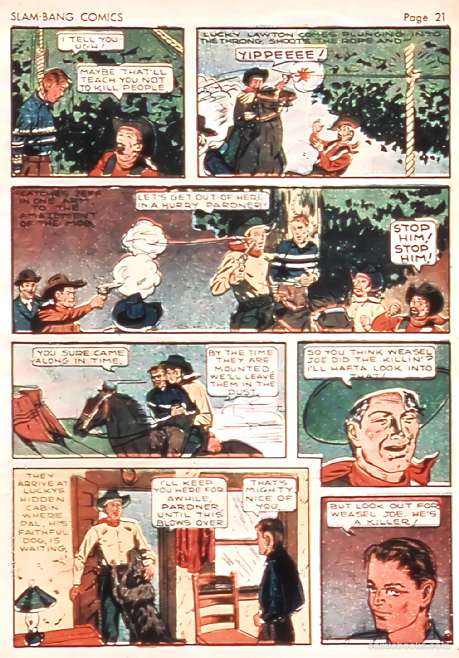 Slam-Bang Comics #3 — page 23 of 69