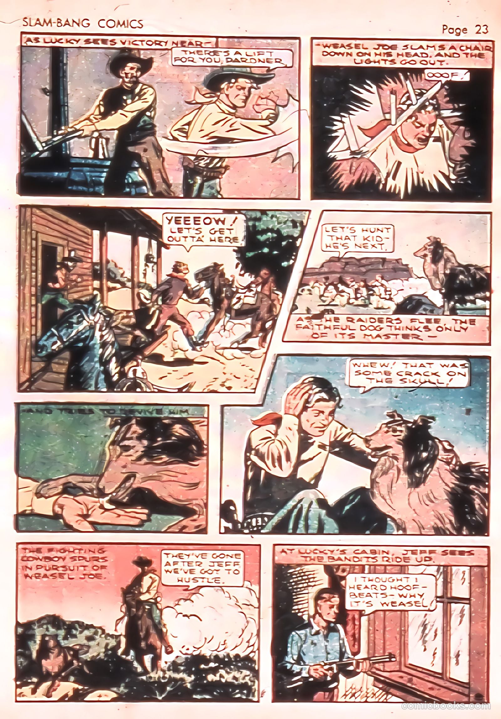 Slam-Bang Comics #3 — page 25 of 69