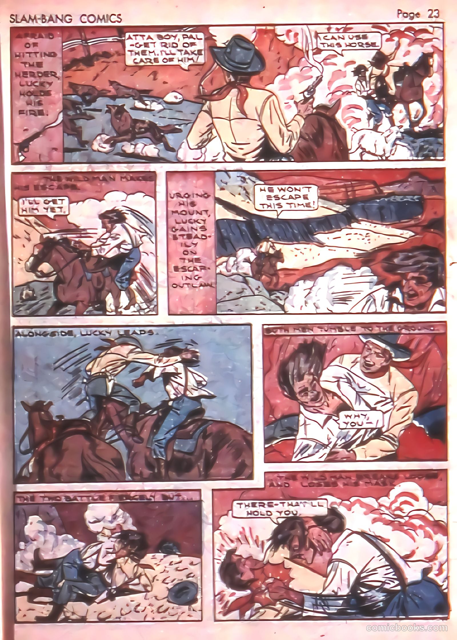 Slam-Bang Comics #4 — page 25 of 68