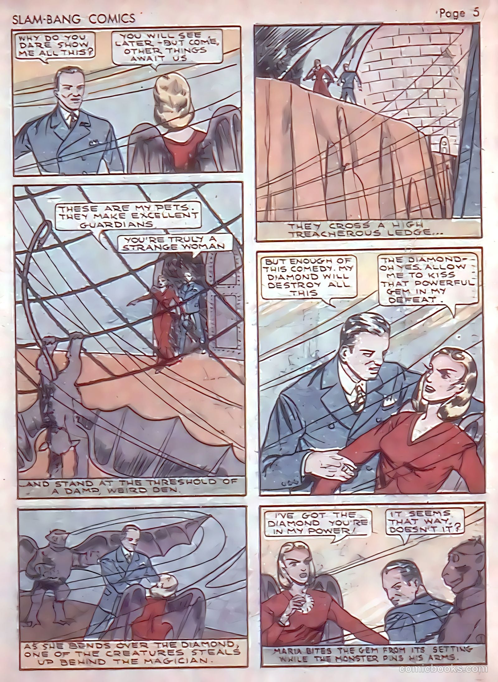 Slam-Bang Comics #5 — page 8 of 69