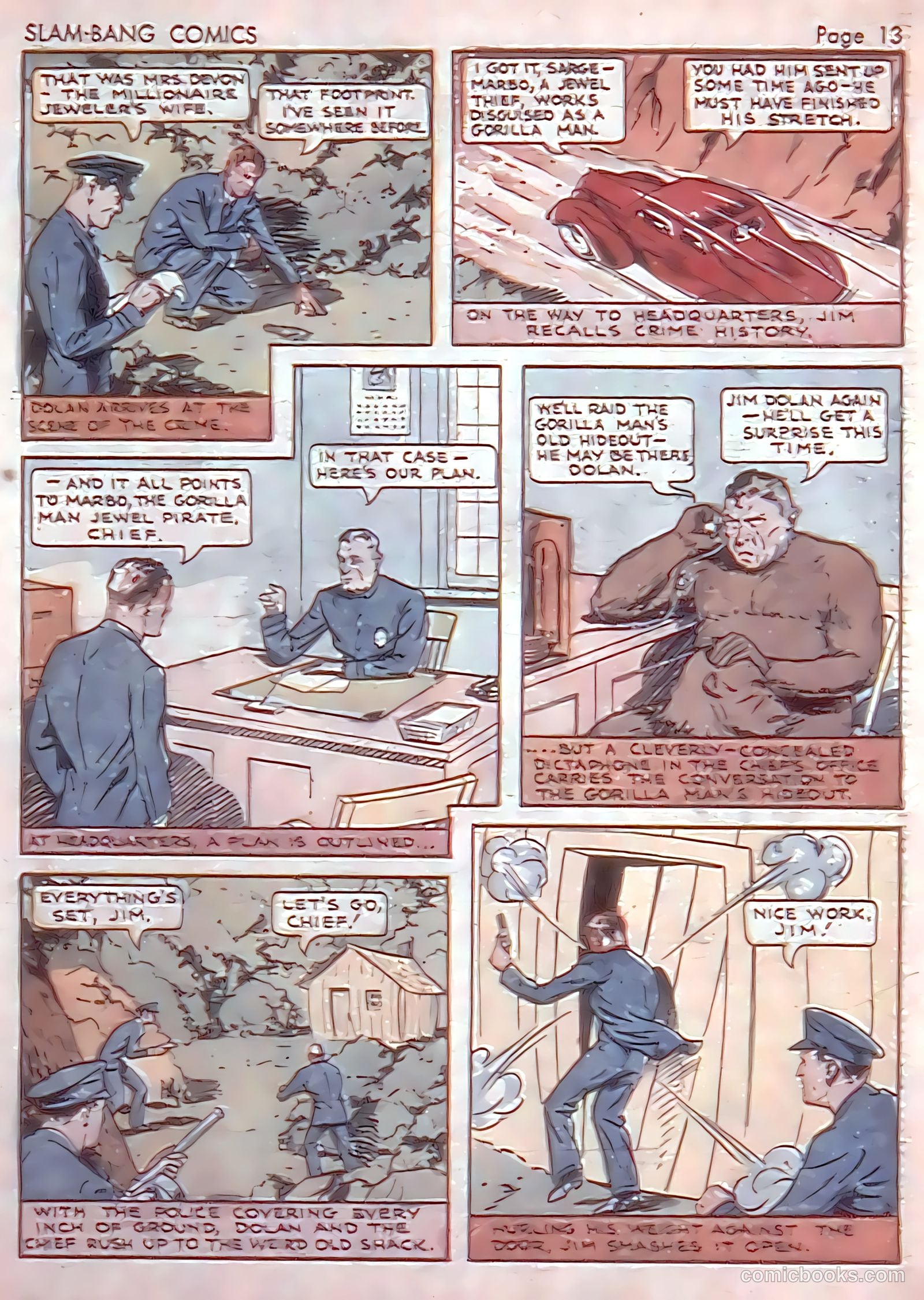 Slam-Bang Comics #5 — page 16 of 69