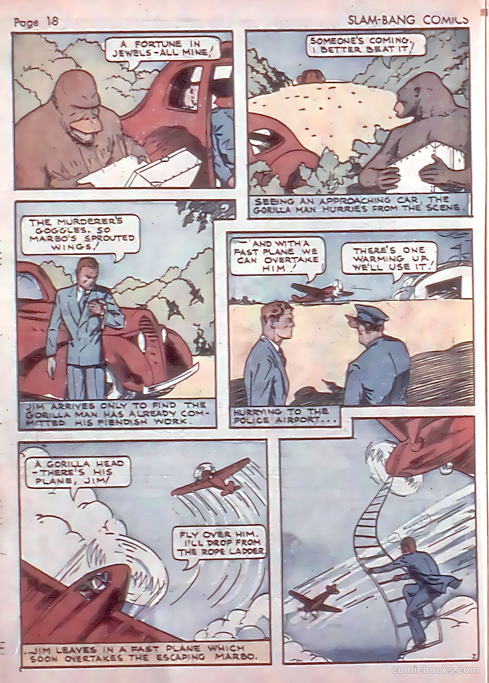 Slam-Bang Comics #5 — page 21 of 69