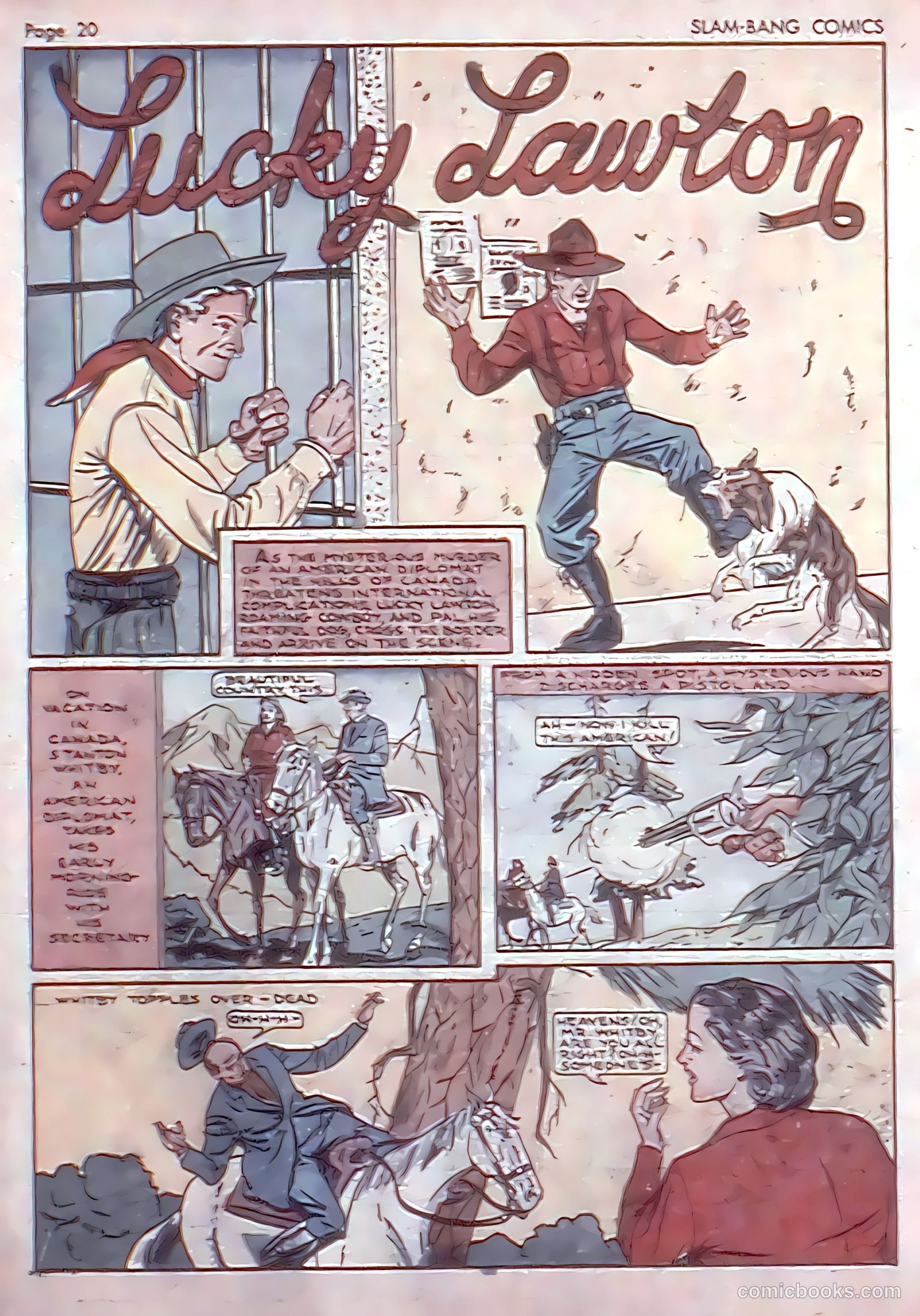 Slam-Bang Comics #5 — page 23 of 69