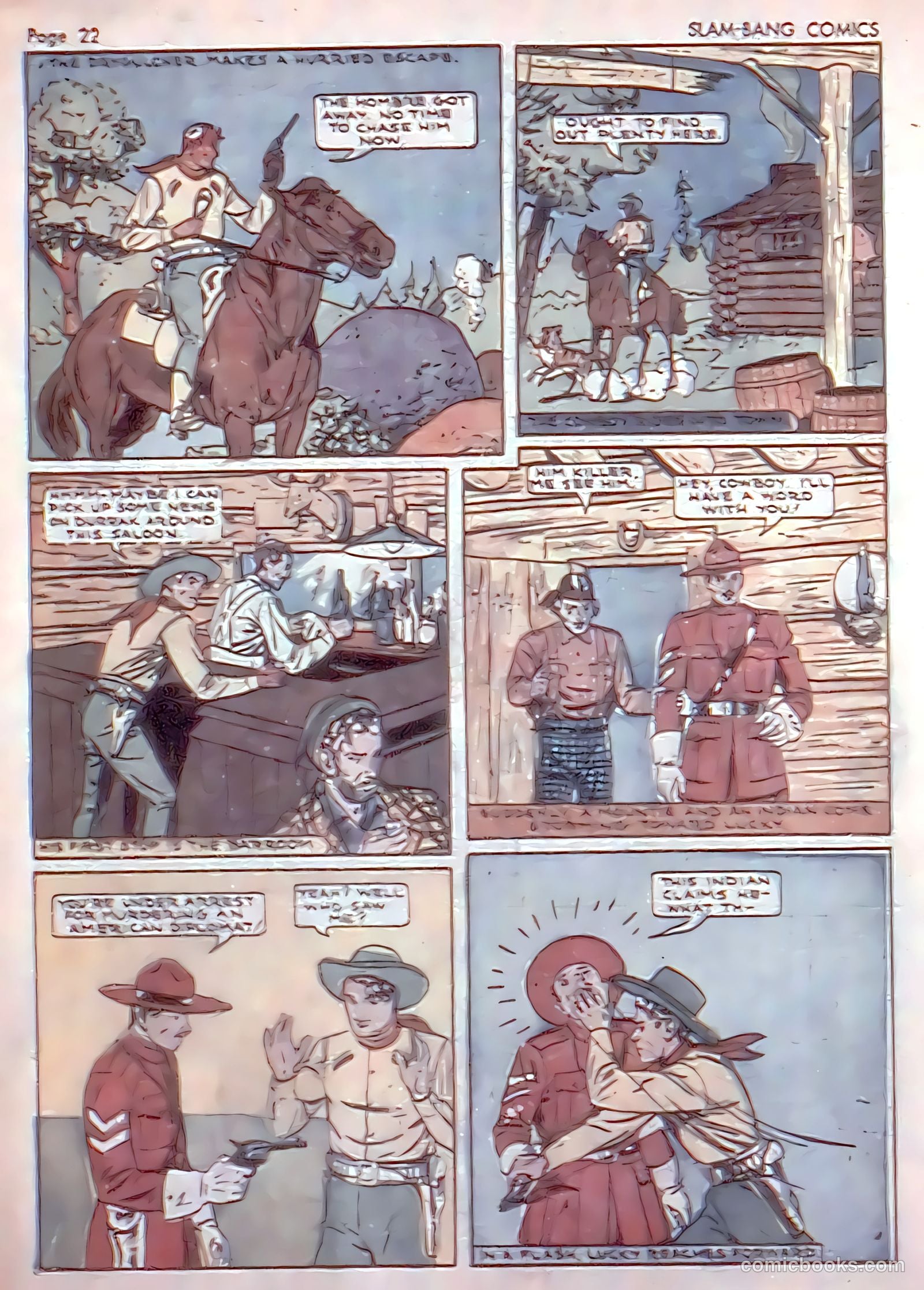 Slam-Bang Comics #5 — page 25 of 69