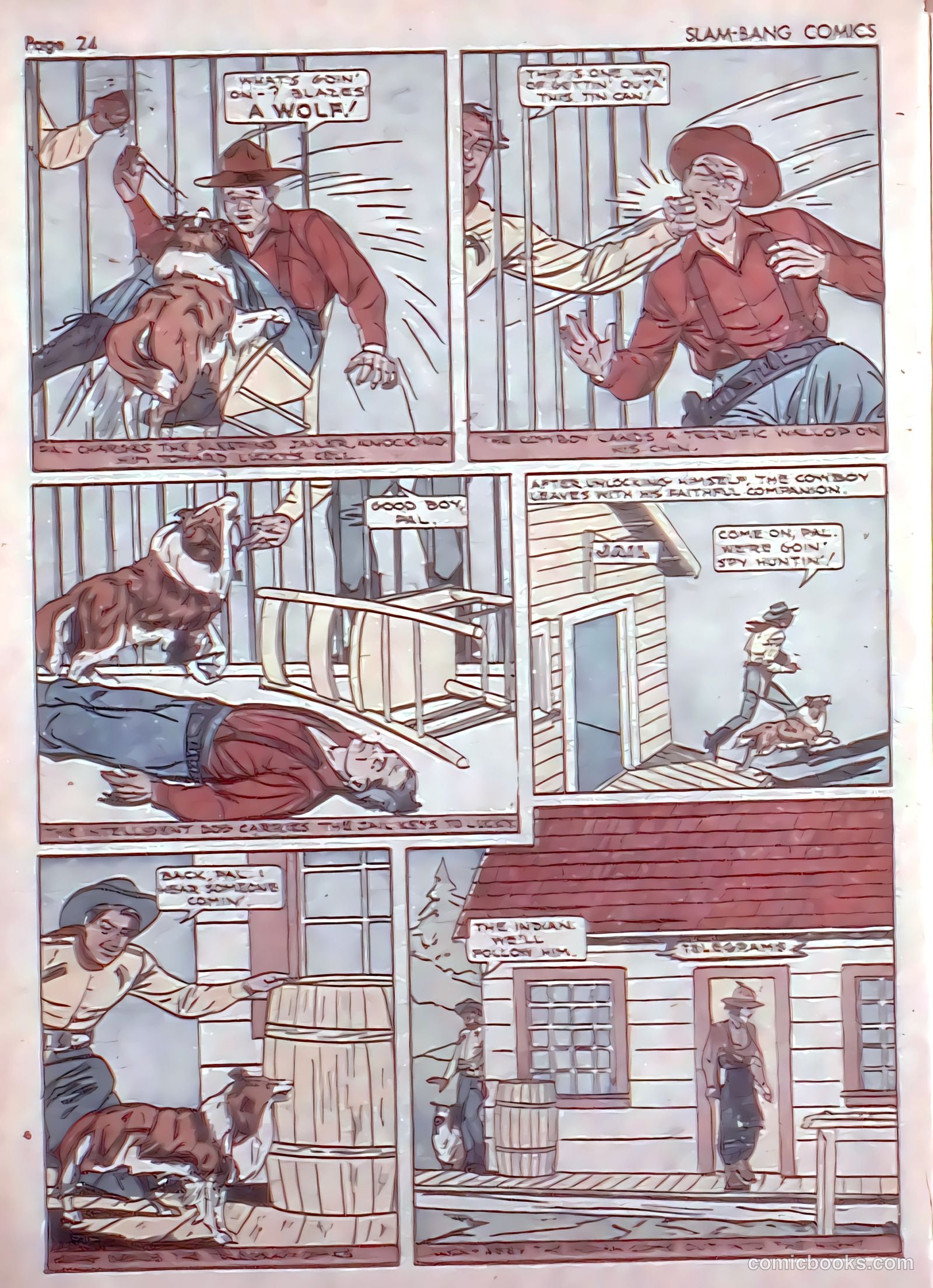 Slam-Bang Comics #5 — page 27 of 69