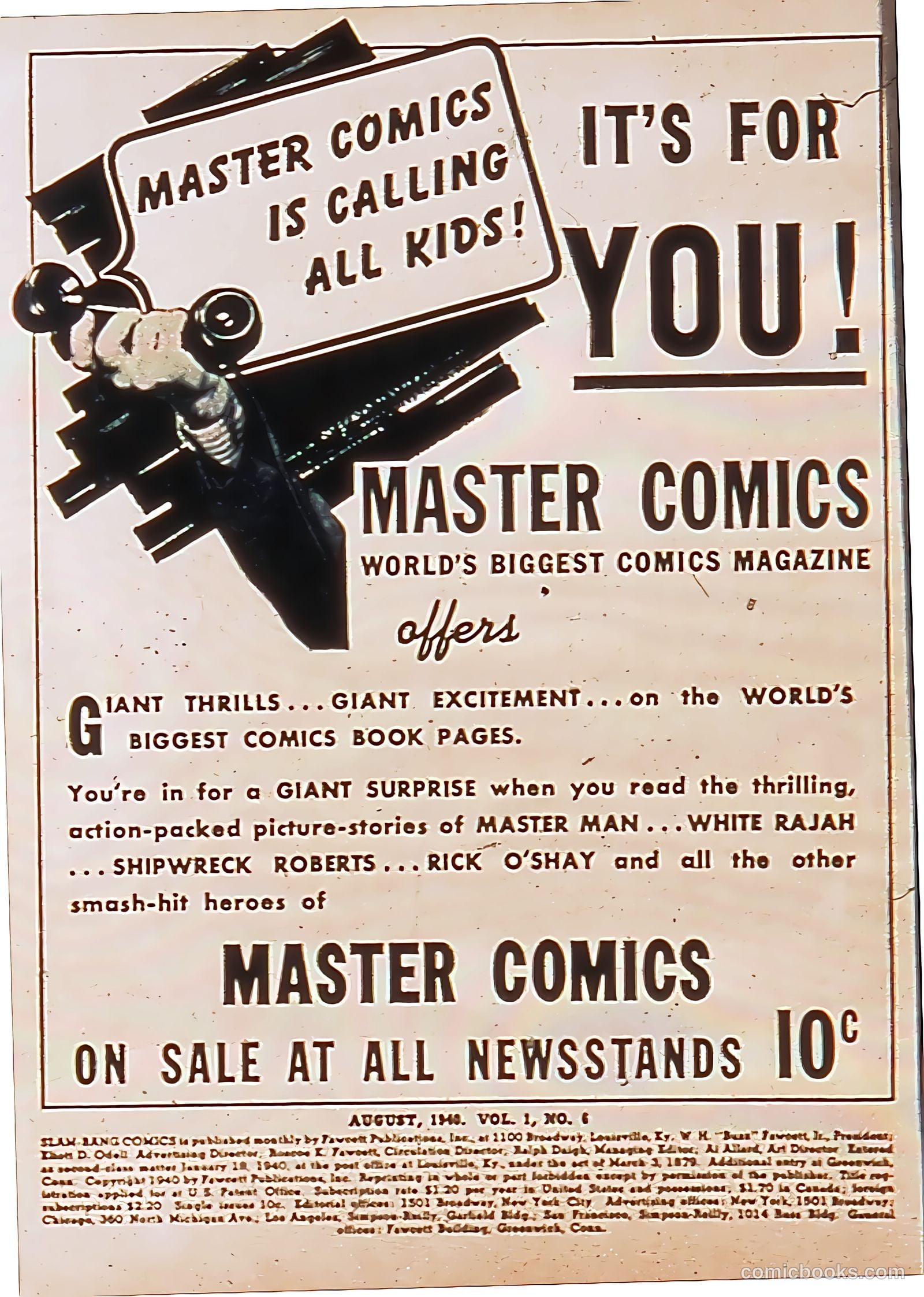 Slam-Bang Comics #6 — page 3 of 69