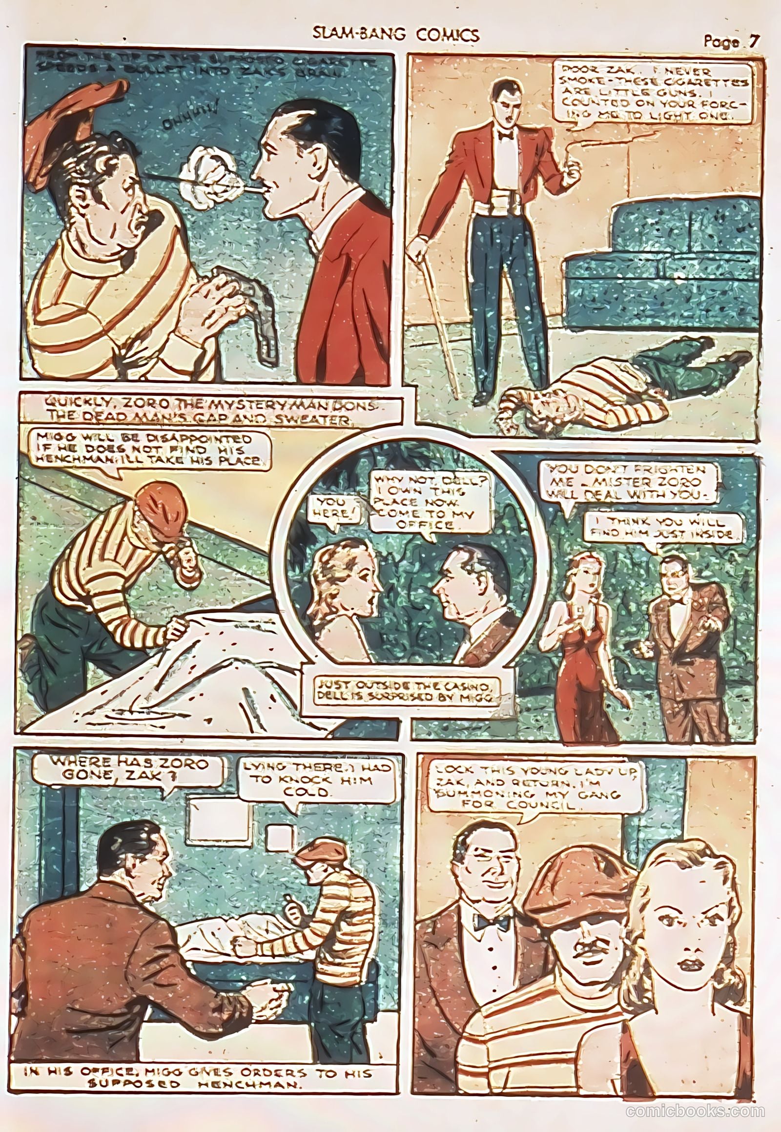 Slam-Bang Comics #6 — page 10 of 69