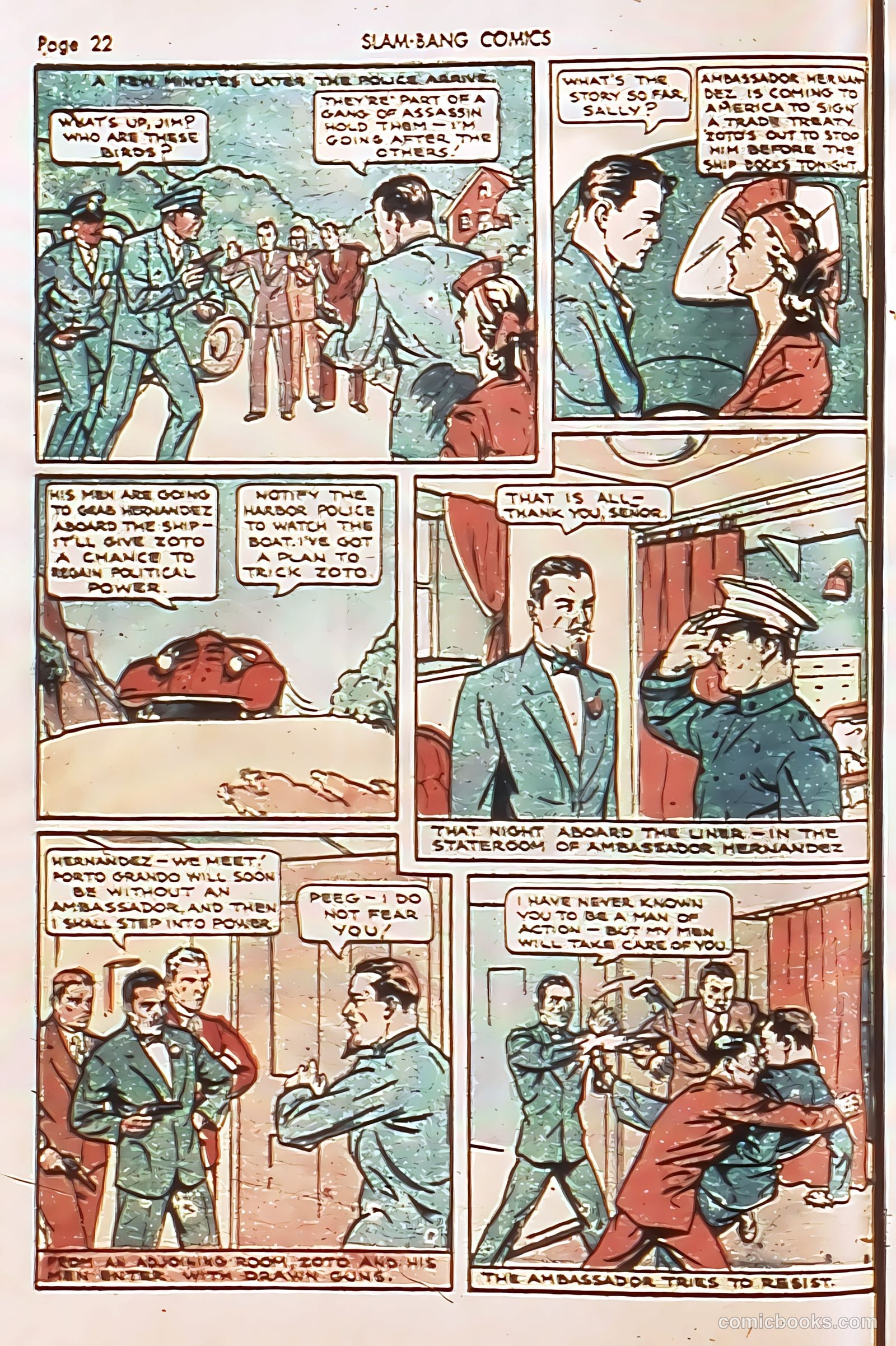 Slam-Bang Comics #6 — page 25 of 69