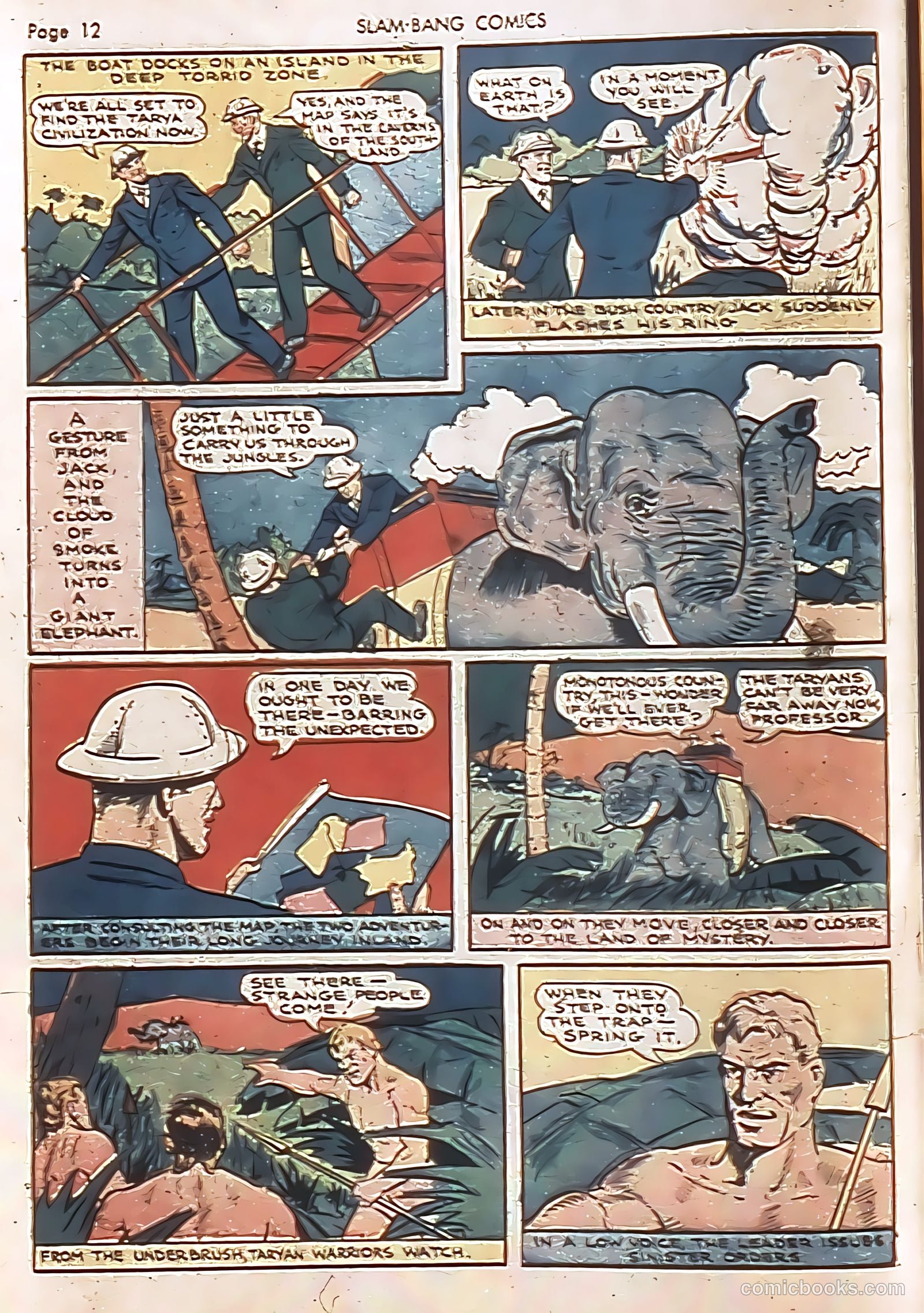 Slam-Bang Comics #7 — page 14 of 68