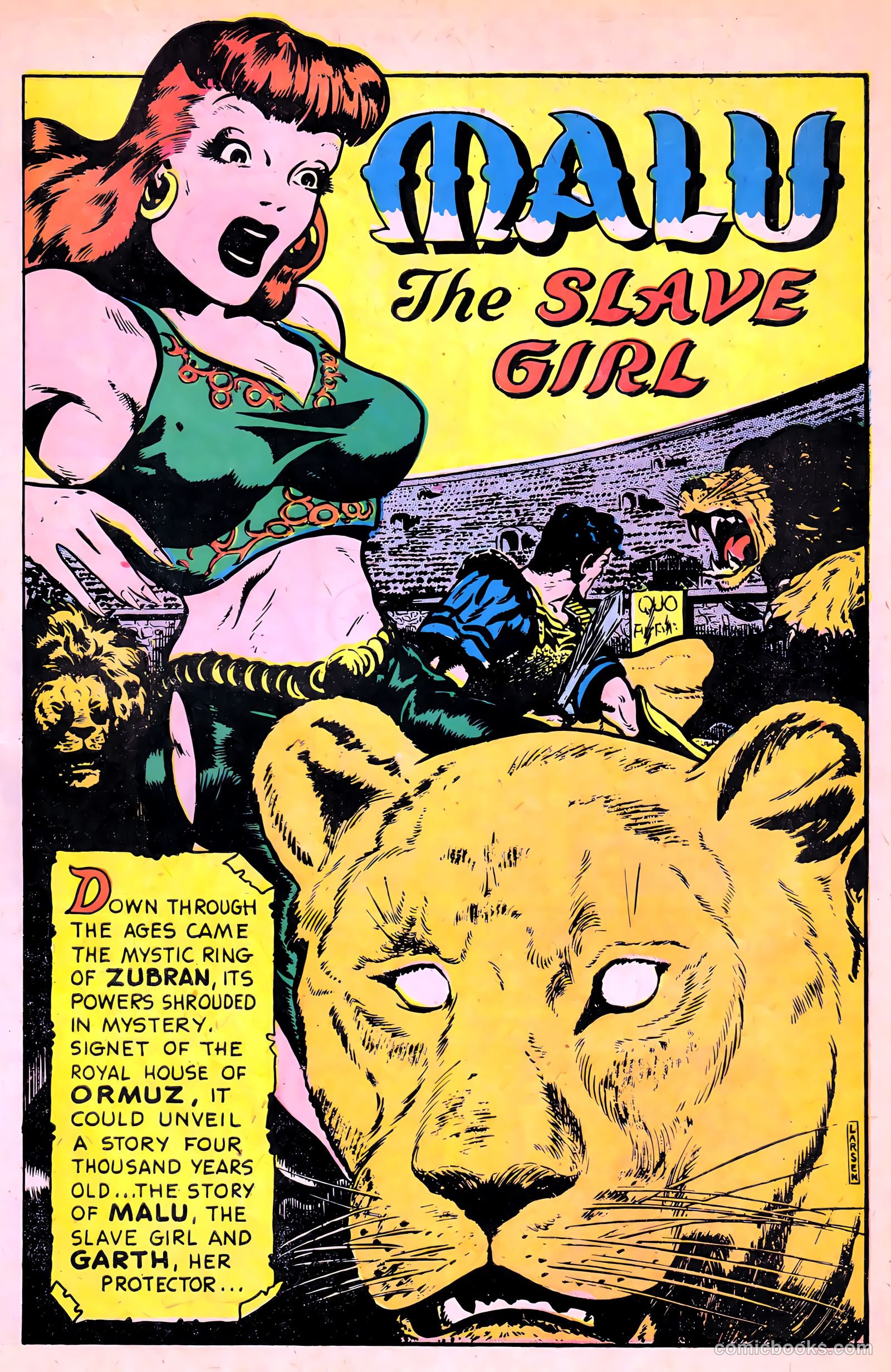 Slave Girl Comics #1 — page 3 of 36