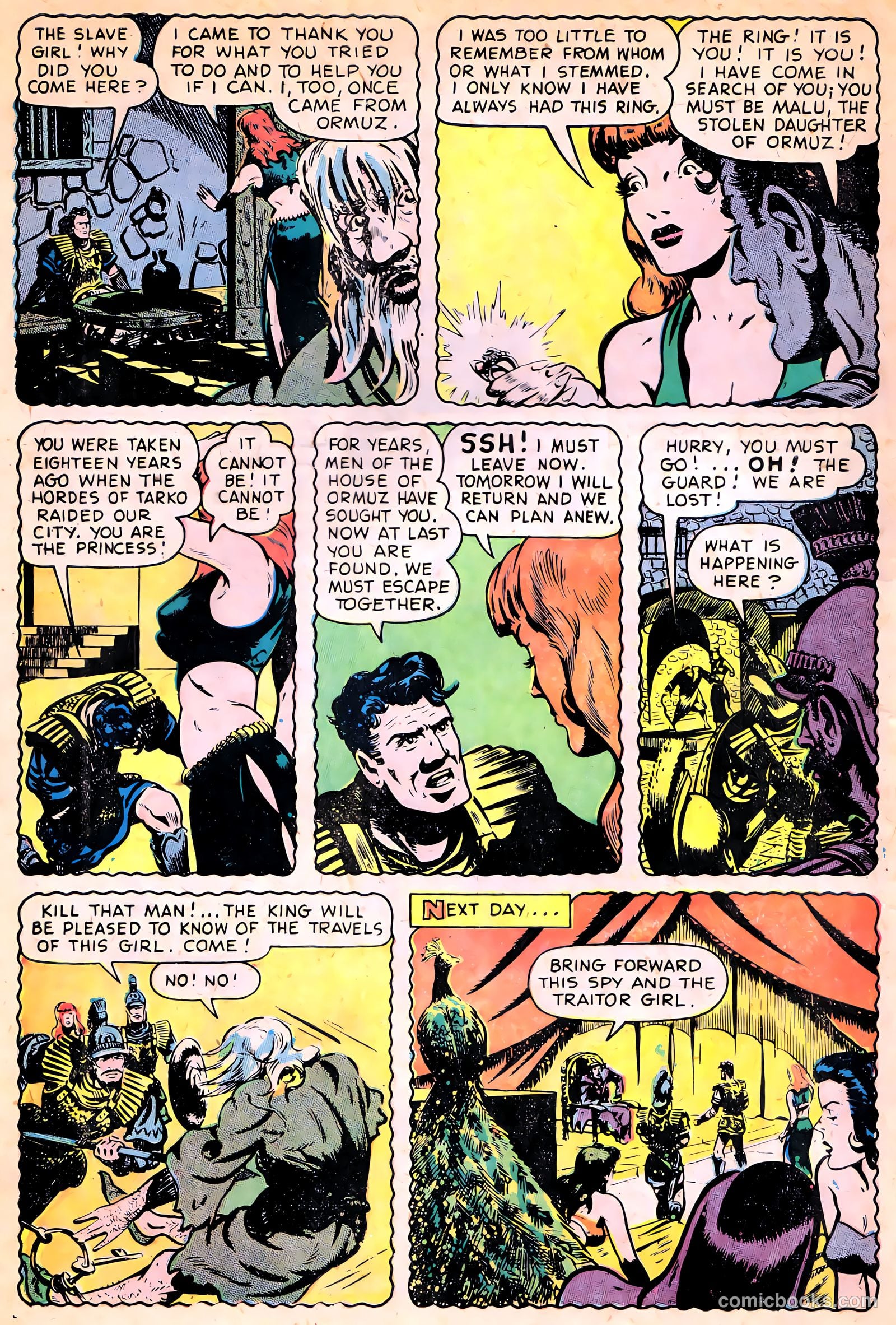 Slave Girl Comics #1 — page 8 of 36