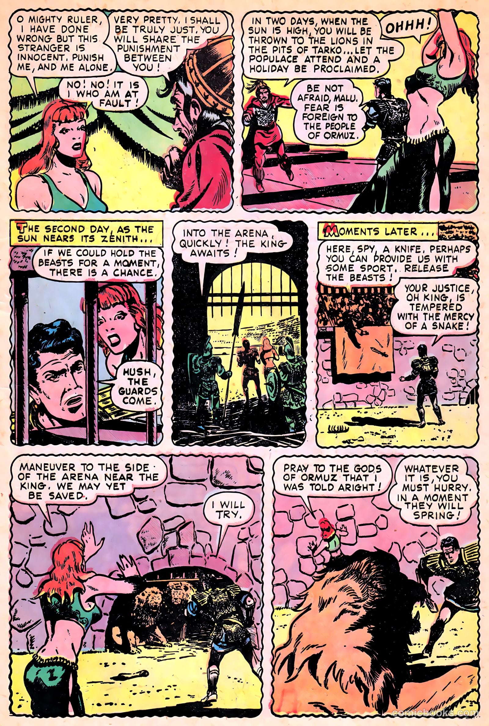 Slave Girl Comics #1 — page 9 of 36