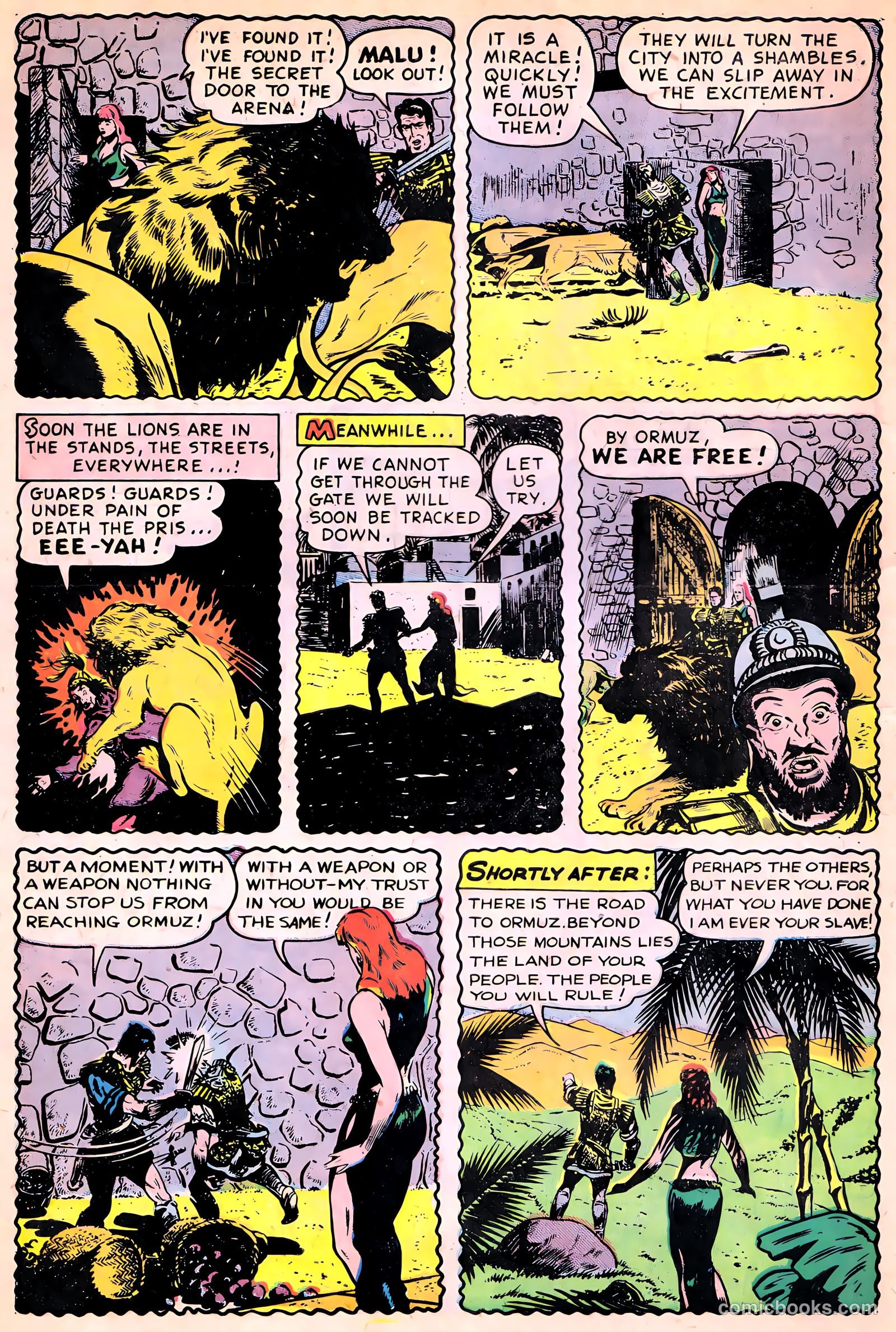 Slave Girl Comics #1 — page 10 of 36