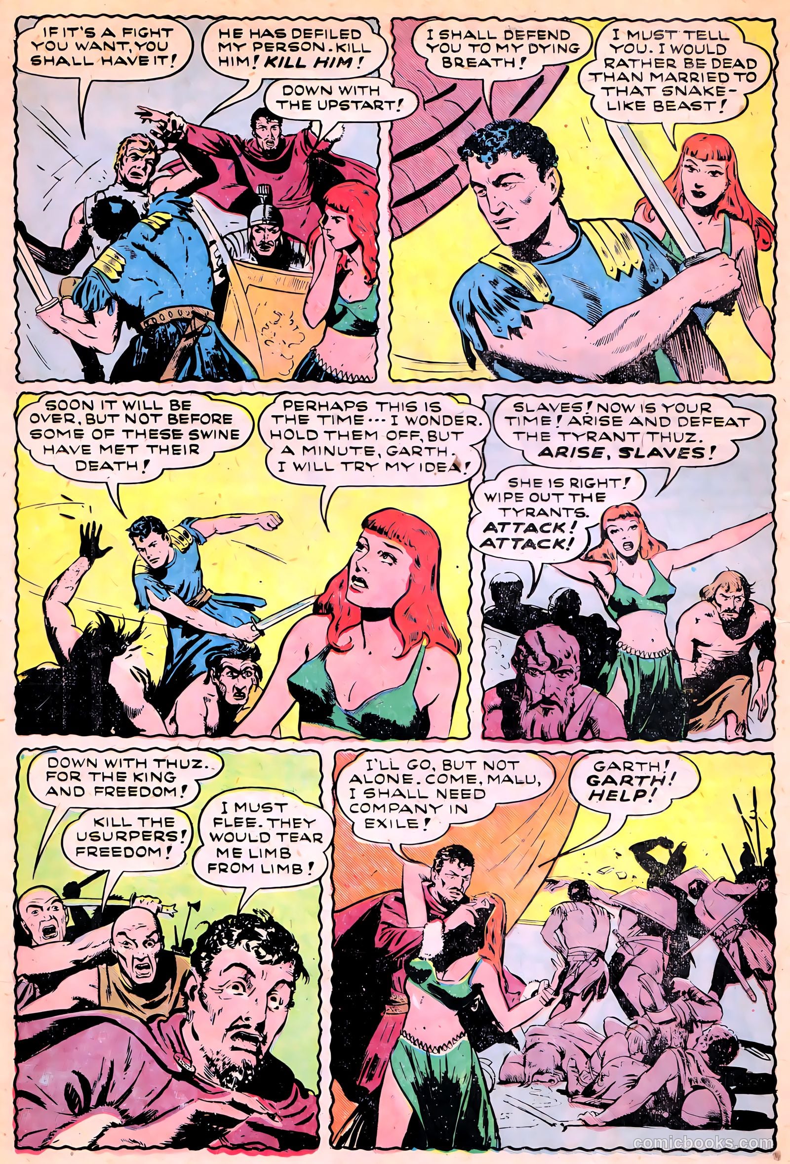 Slave Girl Comics #1 — page 16 of 36
