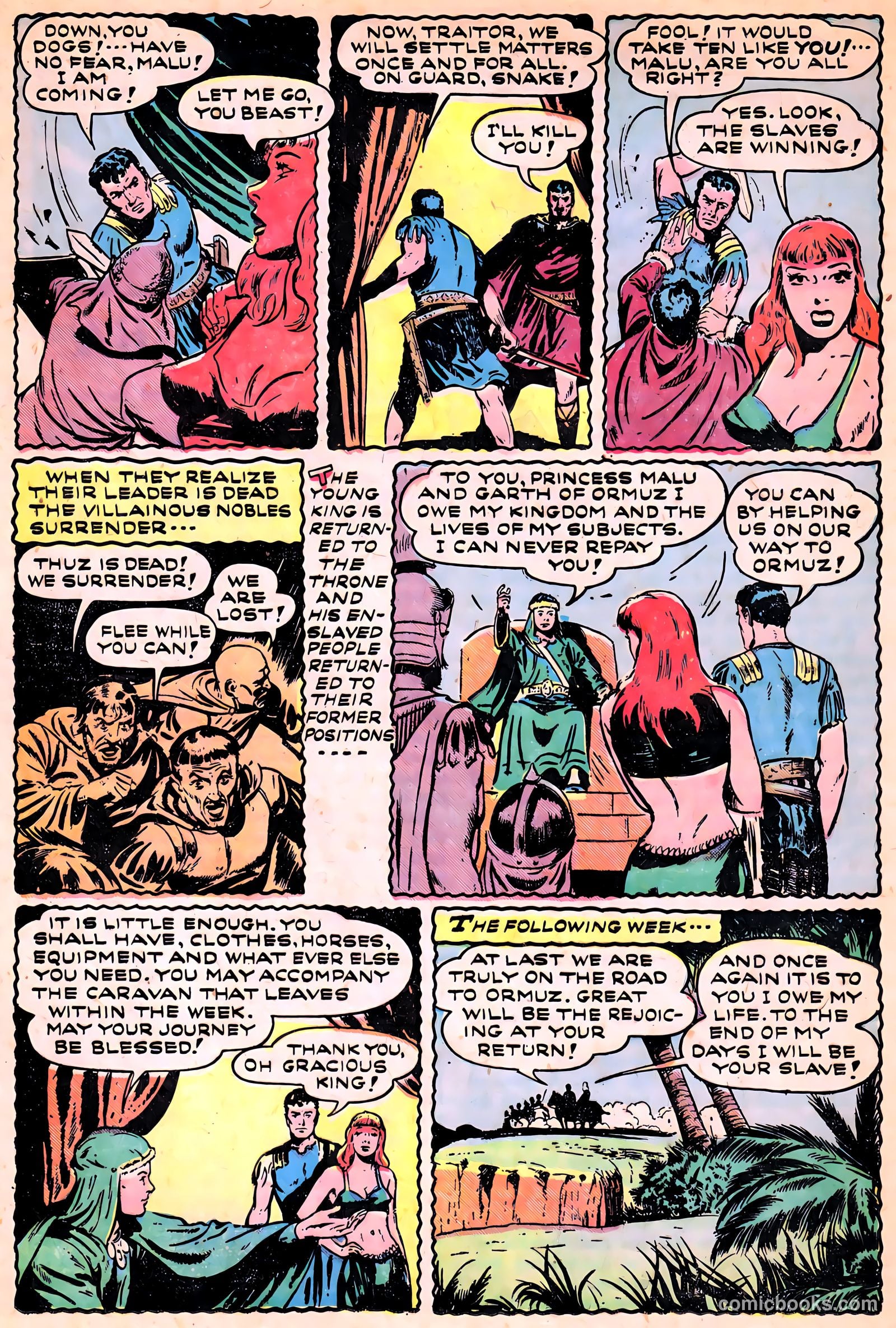 Slave Girl Comics #1 — page 17 of 36