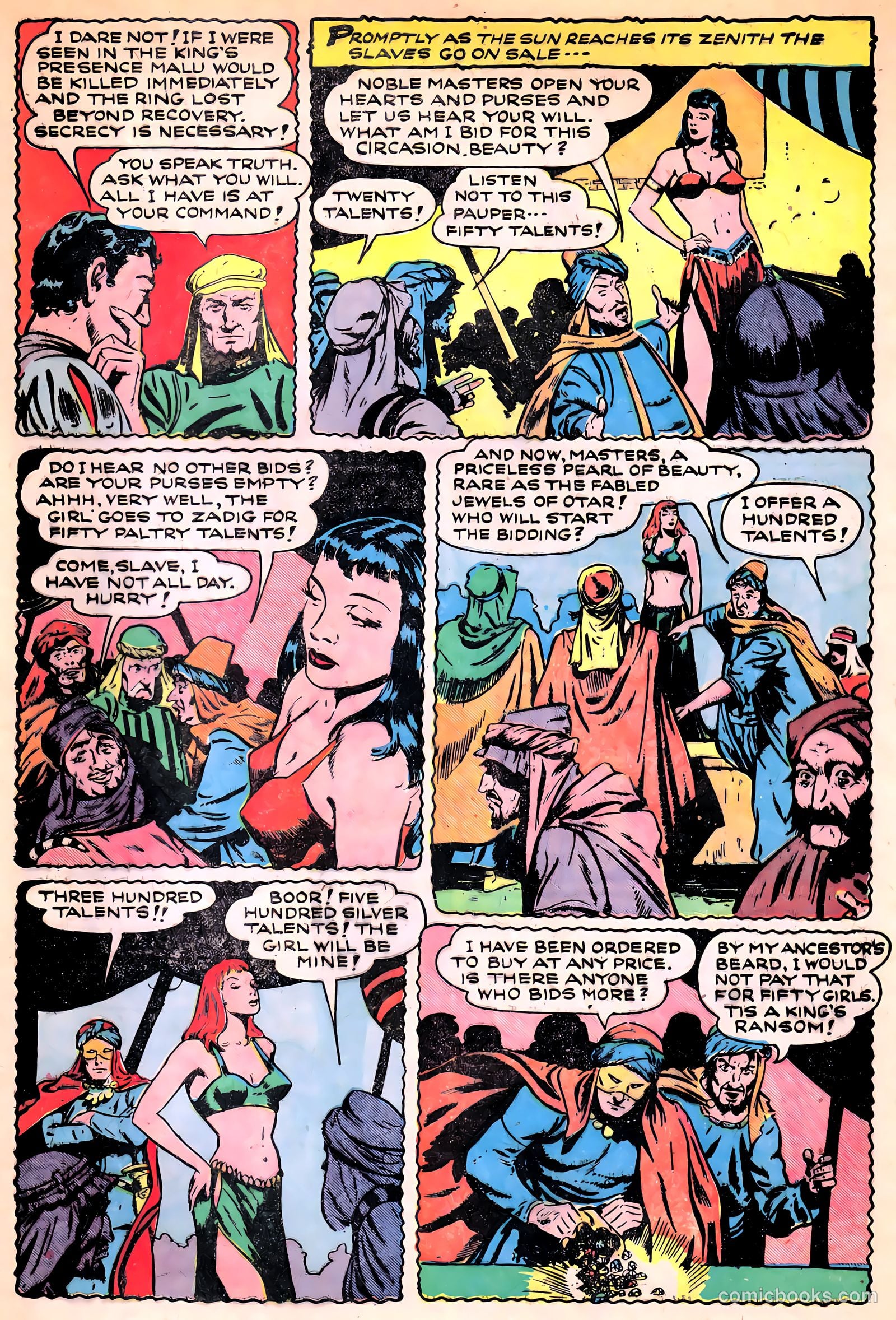 Slave Girl Comics #1 — page 31 of 36
