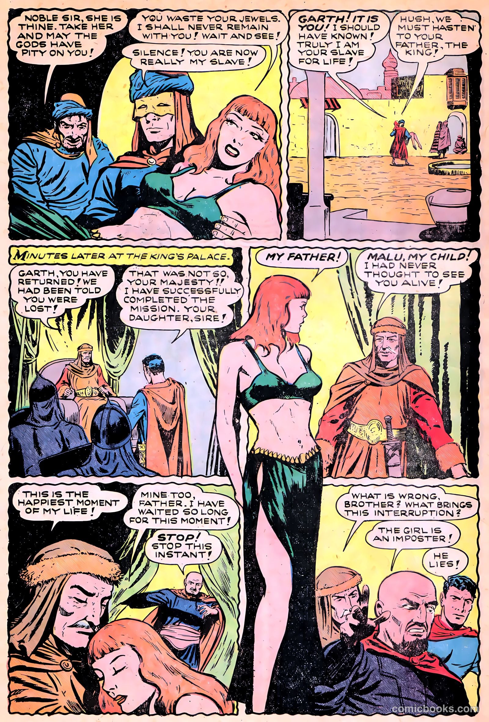Slave Girl Comics #1 — page 32 of 36