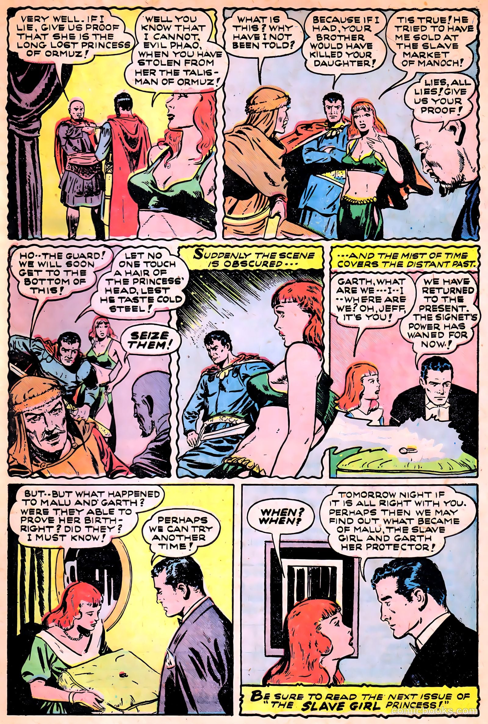 Slave Girl Comics #1 — page 33 of 36