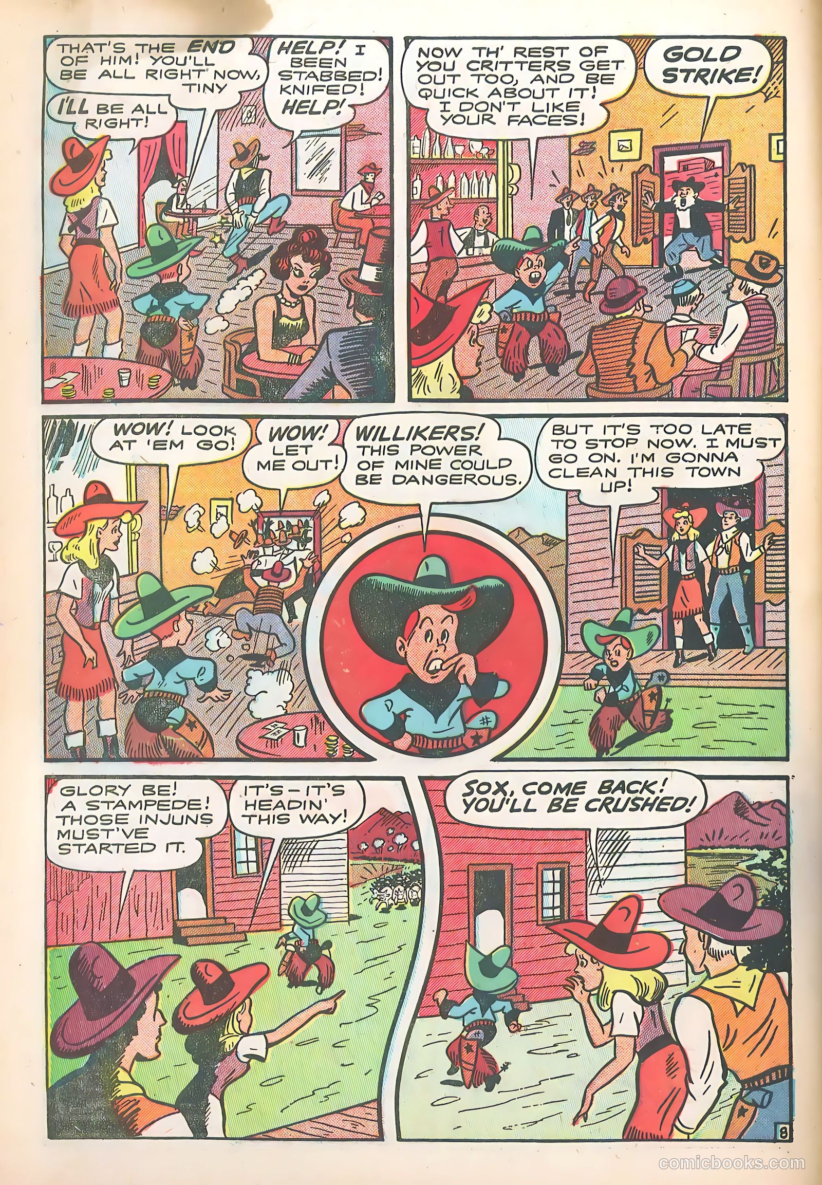 Slick Chick Comics #3 — page 10 of 36