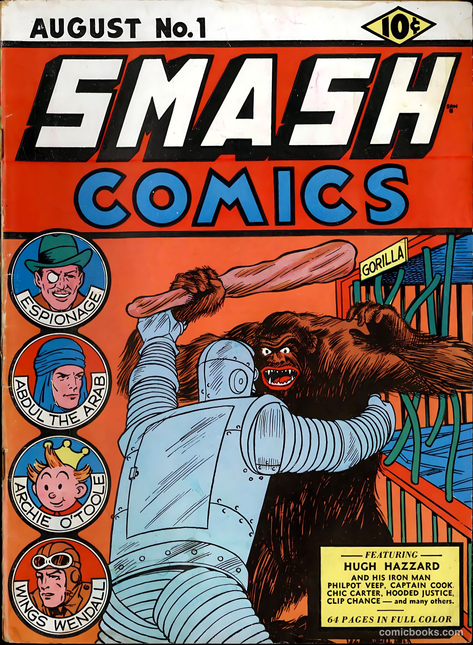 Smash Comics #1 — page 1 of 68