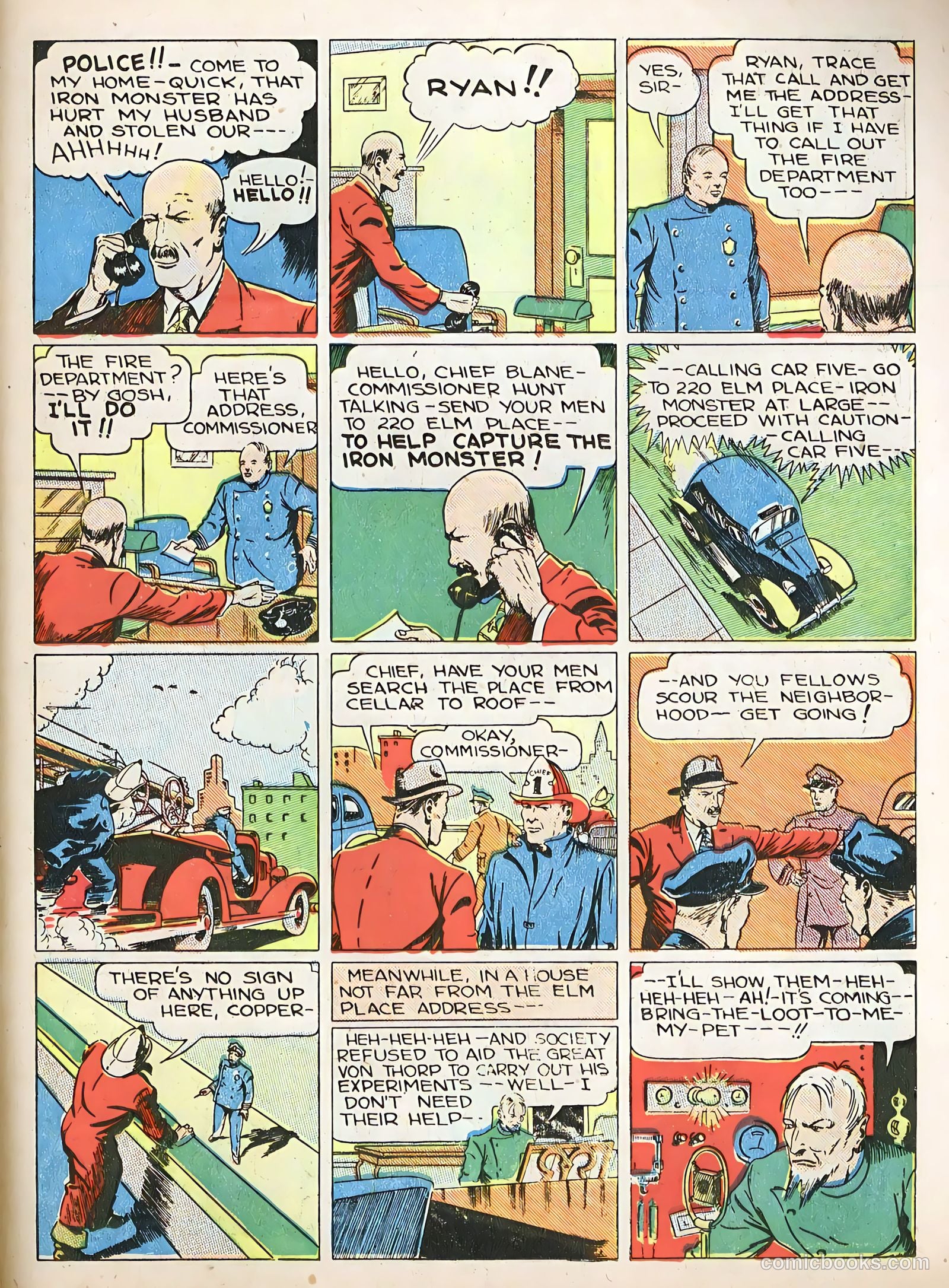 Smash Comics #1 — page 61 of 68