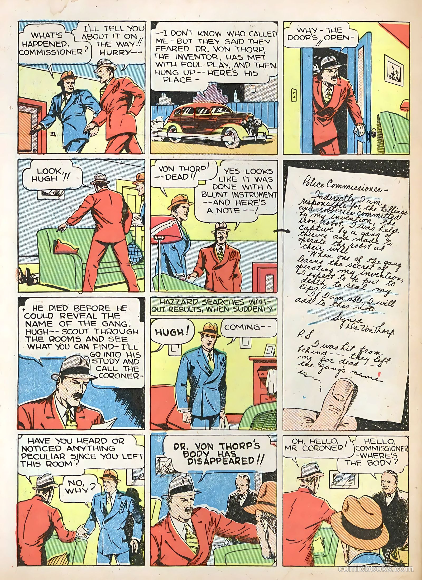 Smash Comics #1 — page 64 of 68