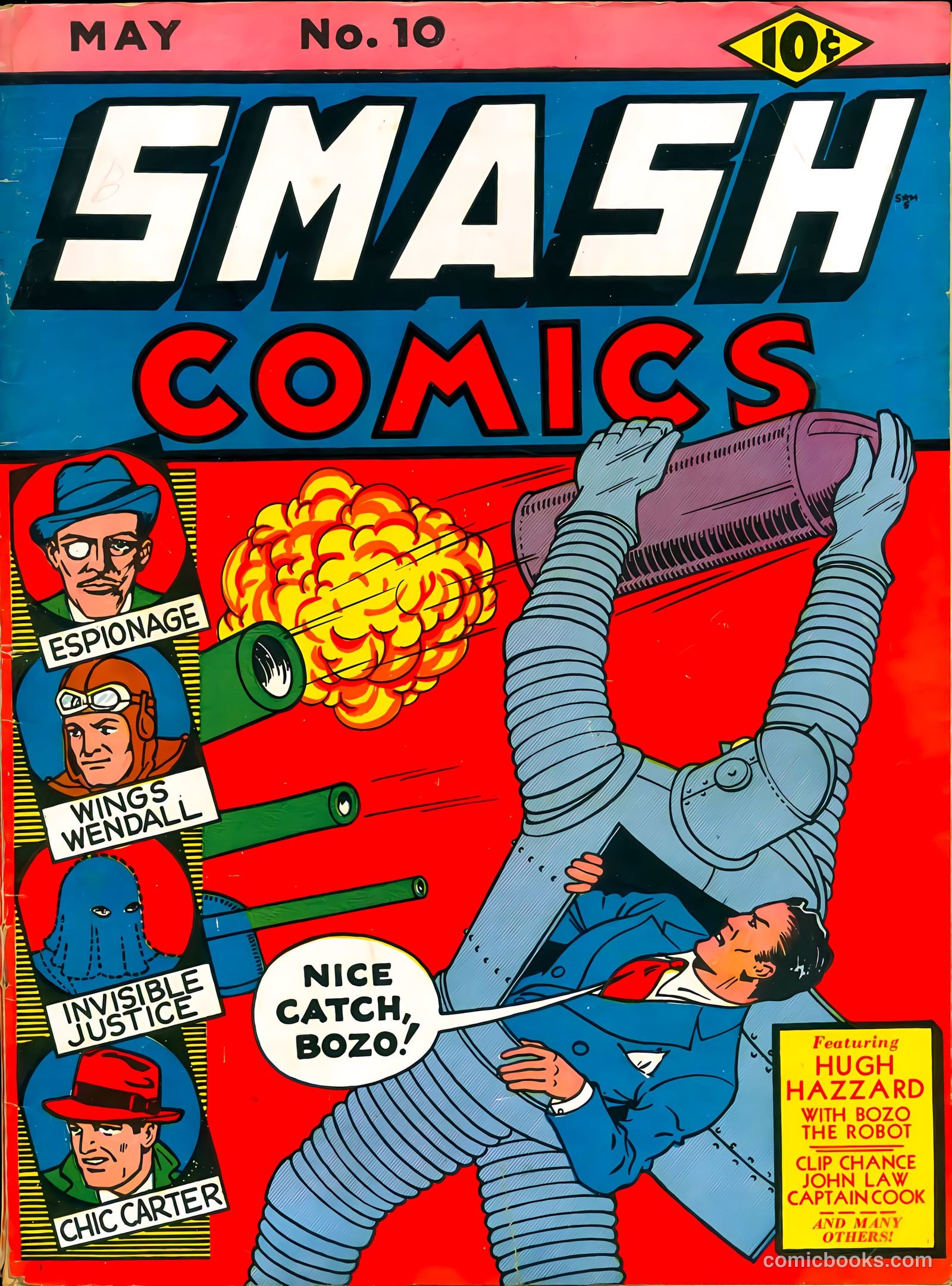 Smash Comics #10 — page 1 of 68