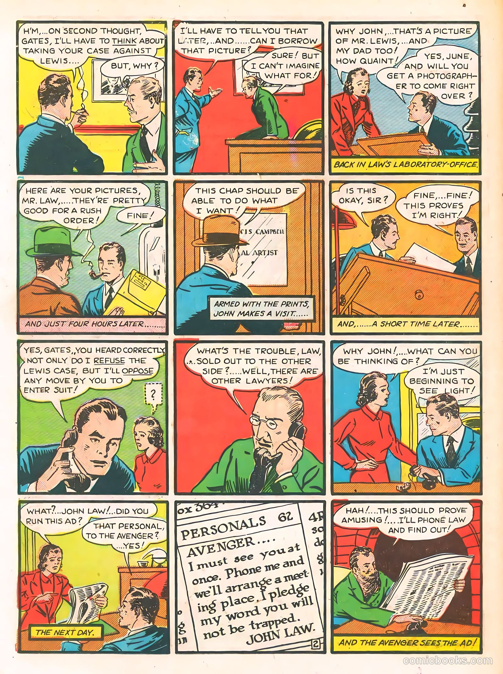 Smash Comics #10 — page 54 of 68
