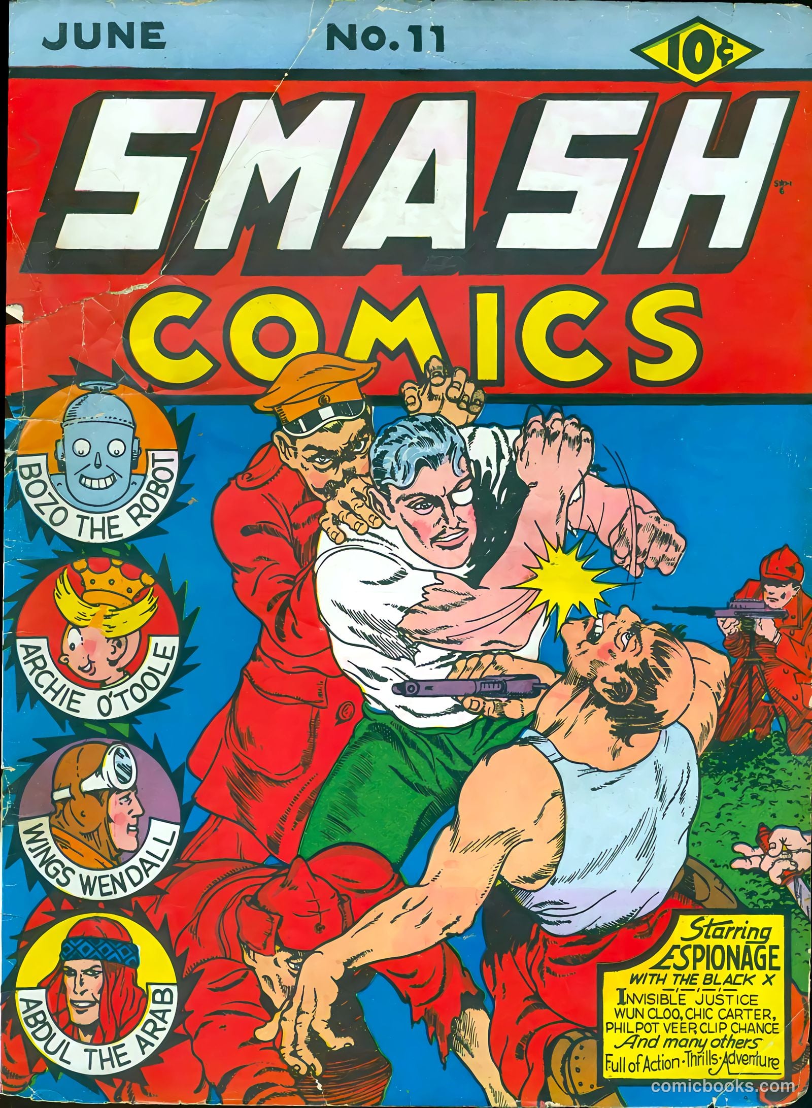 Smash Comics #11 — page 1 of 67