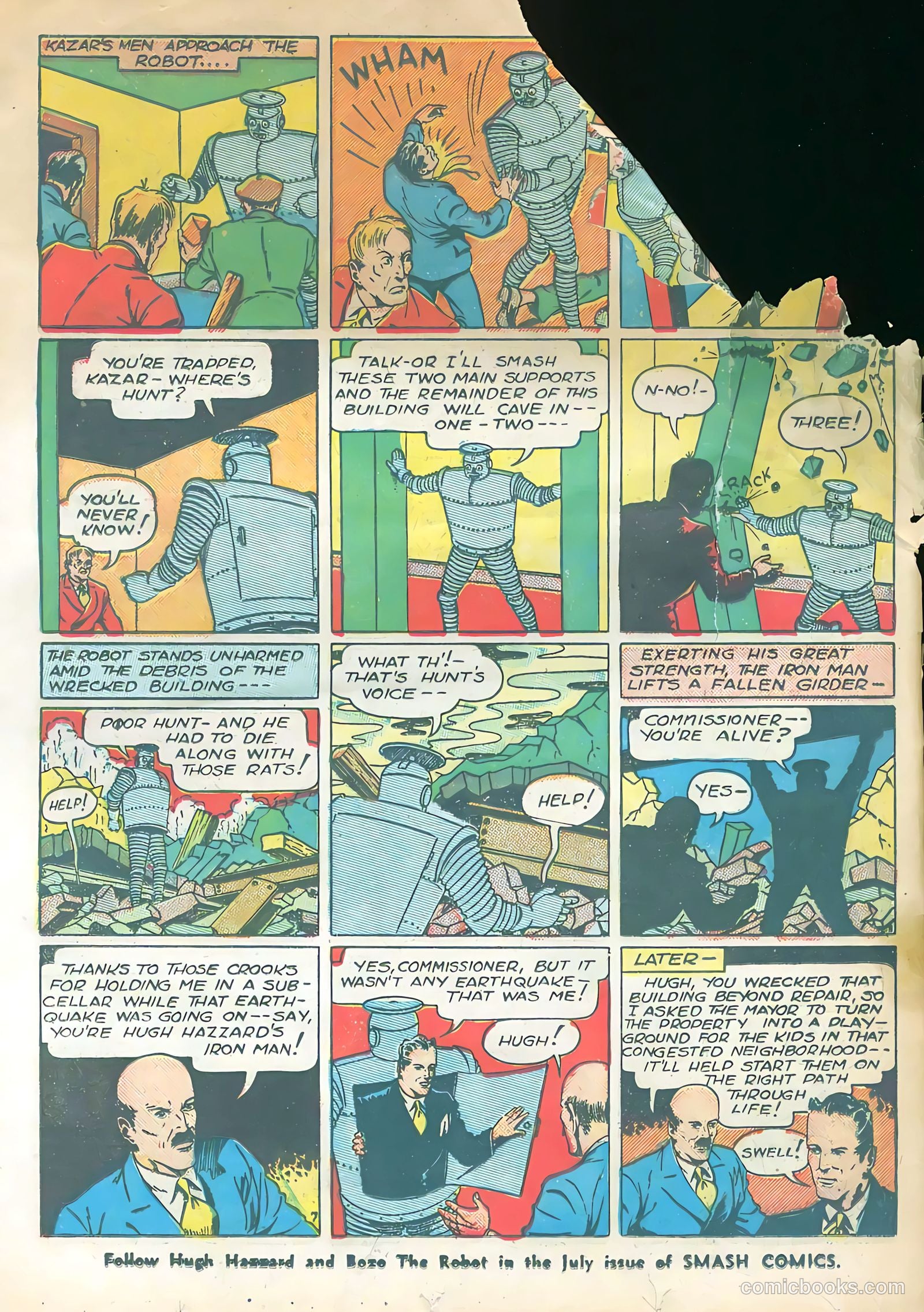 Smash Comics #11 — page 66 of 67