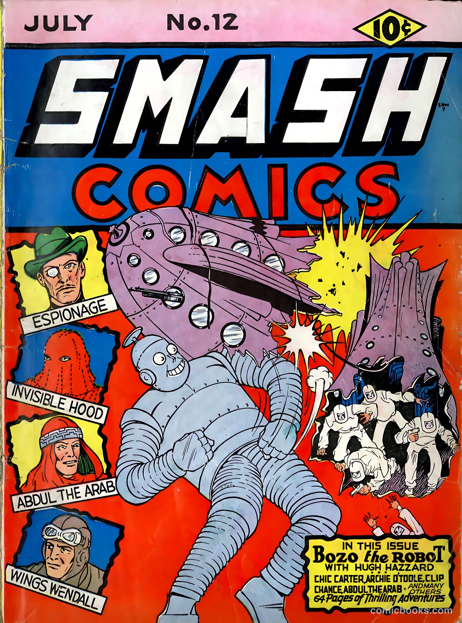 Smash Comics #12 — page 1 of 68