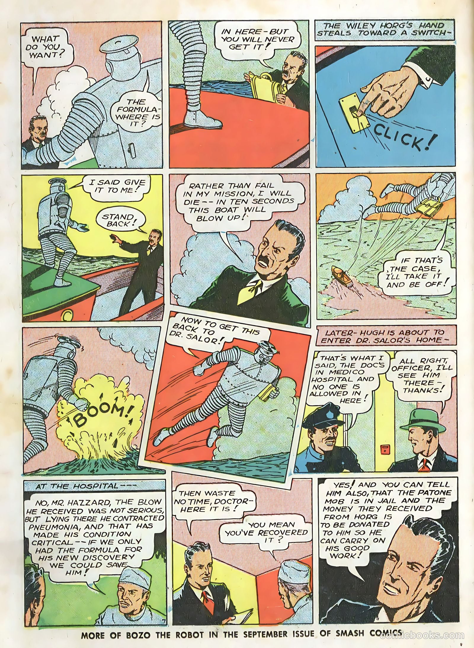 Smash Comics #13 — page 66 of 68