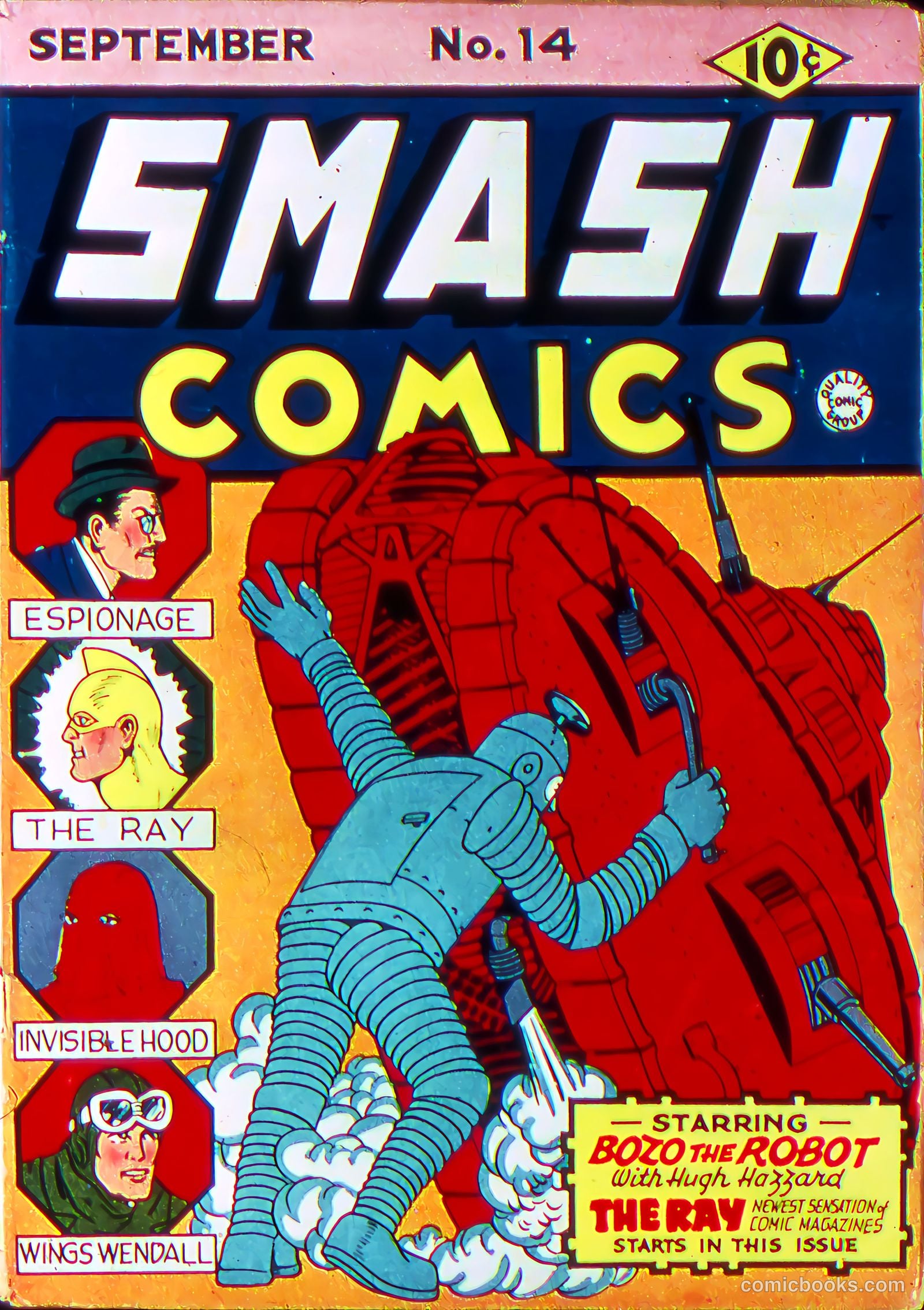 Smash Comics #14 — page 1 of 68