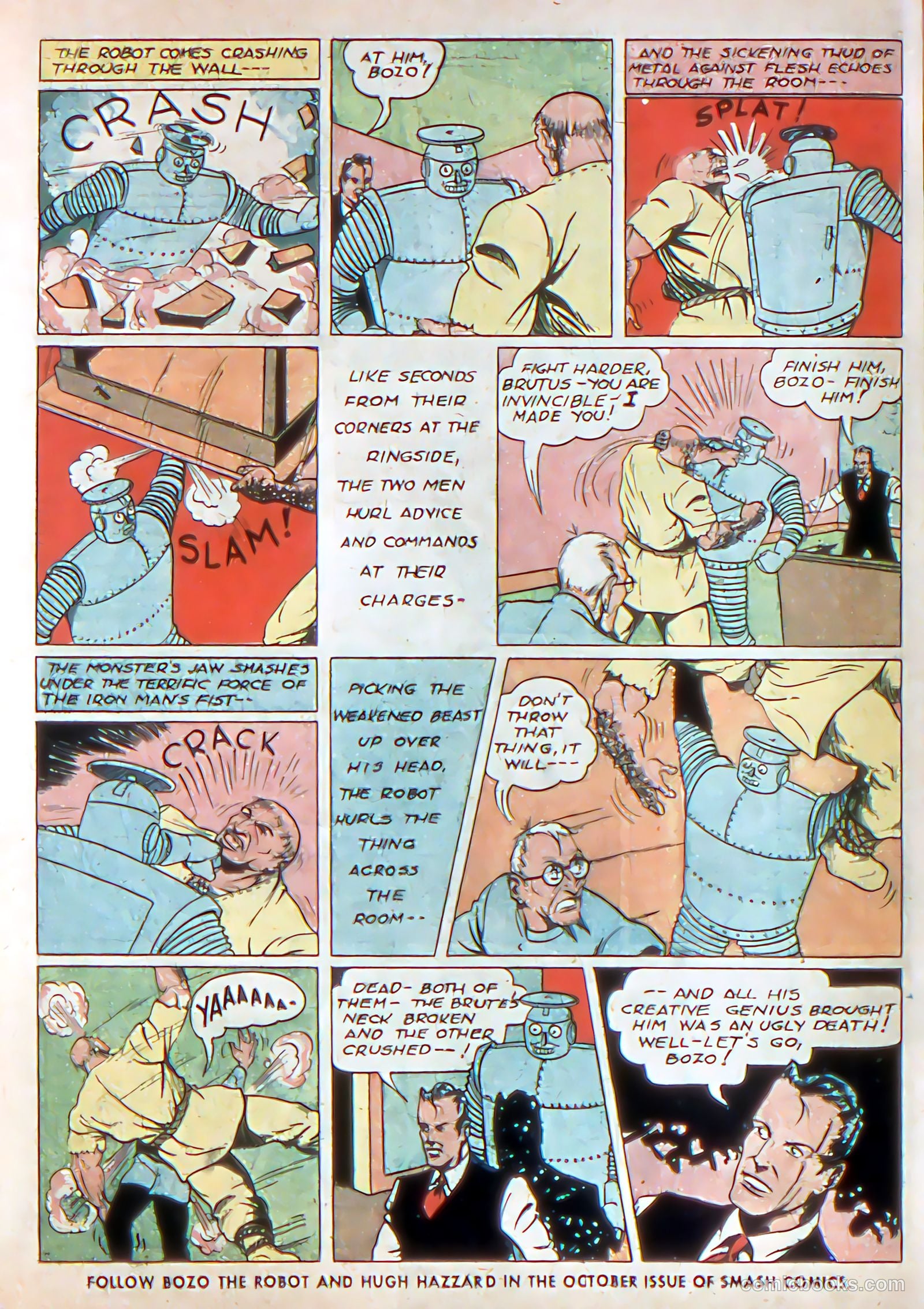 Smash Comics #14 — page 66 of 68