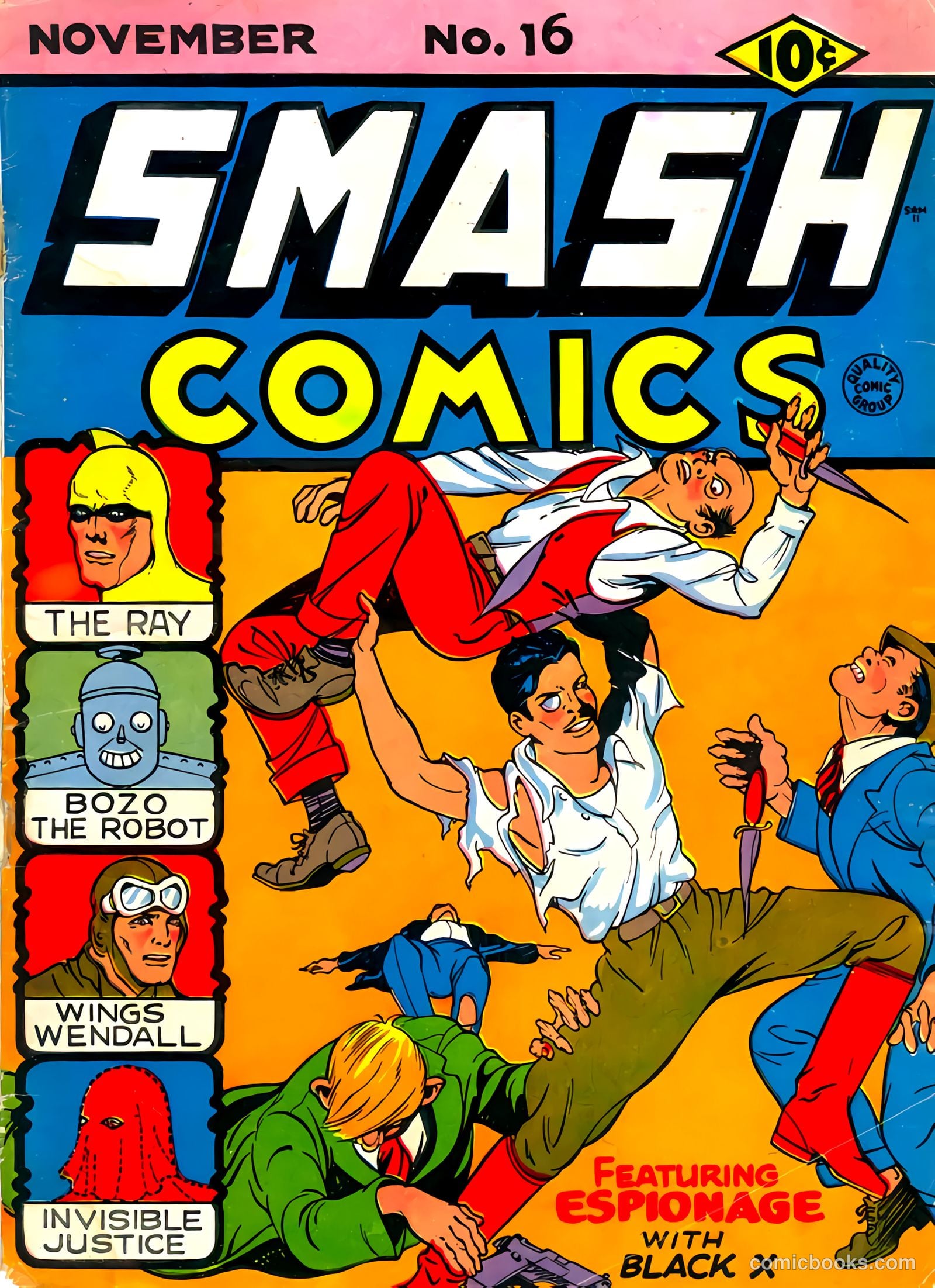 Smash Comics #16 — page 1 of 68