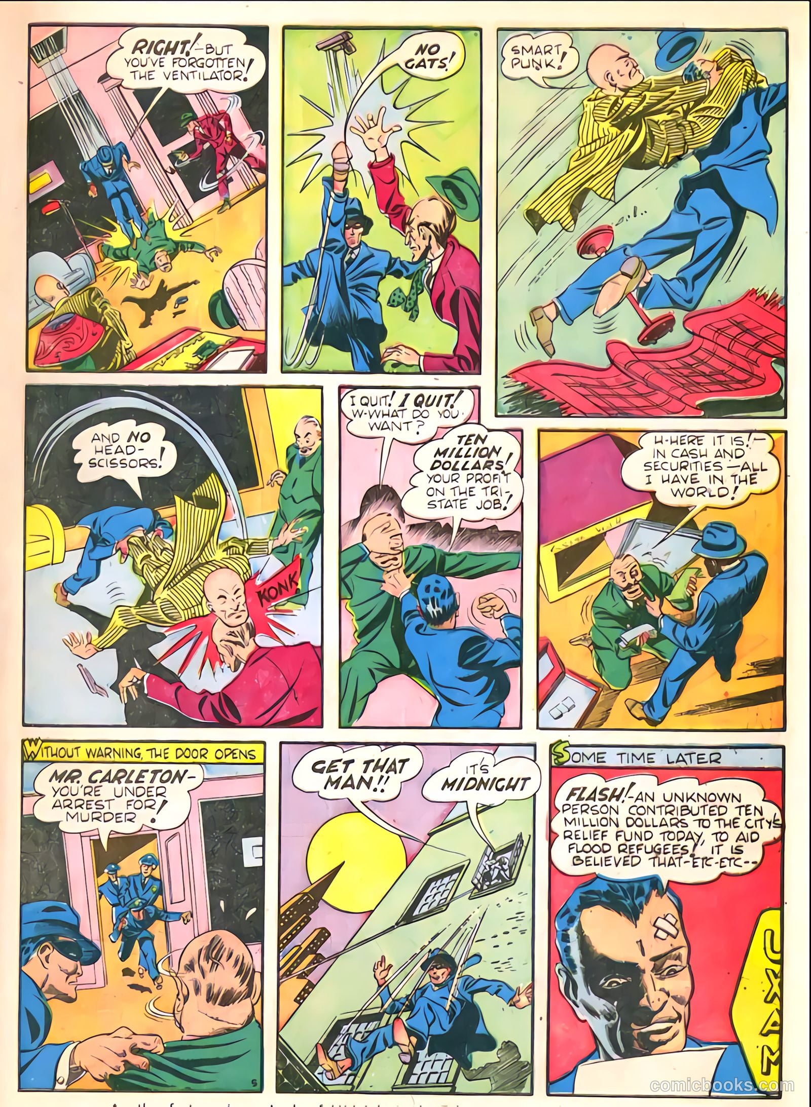 Smash Comics #18 — page 61 of 68