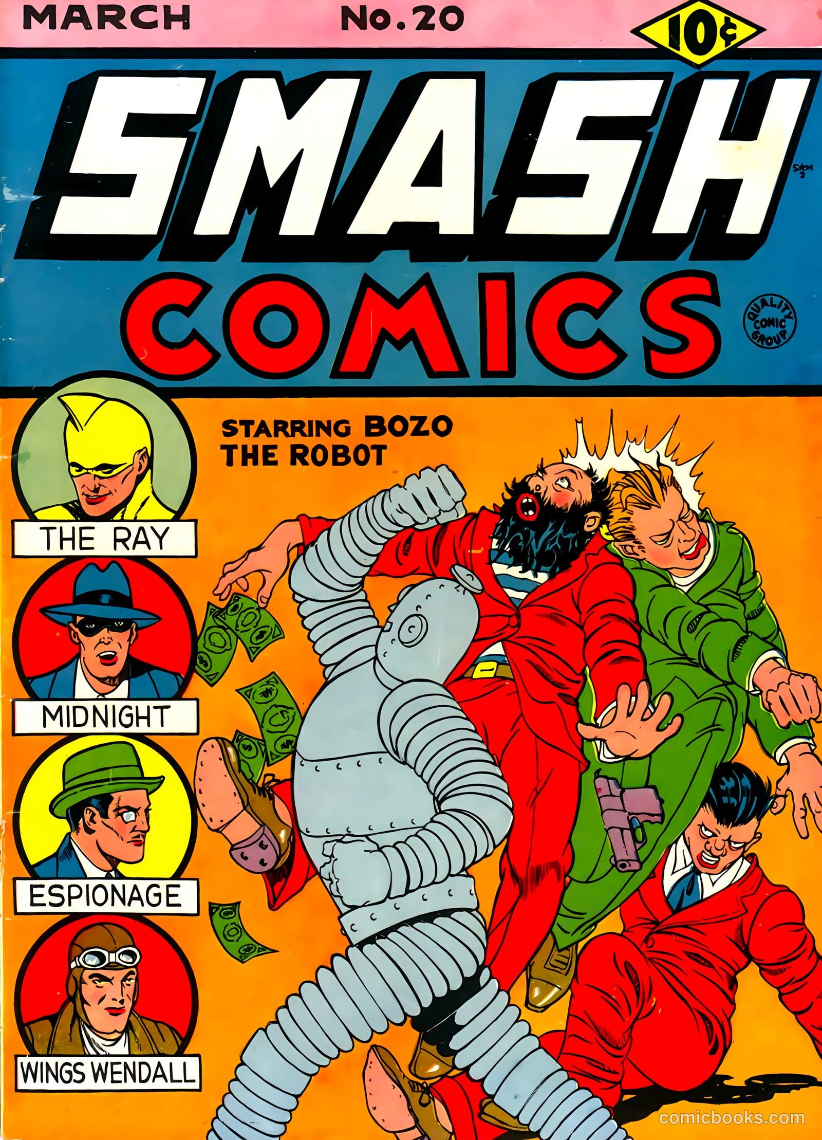 Smash Comics #20 — page 1 of 68