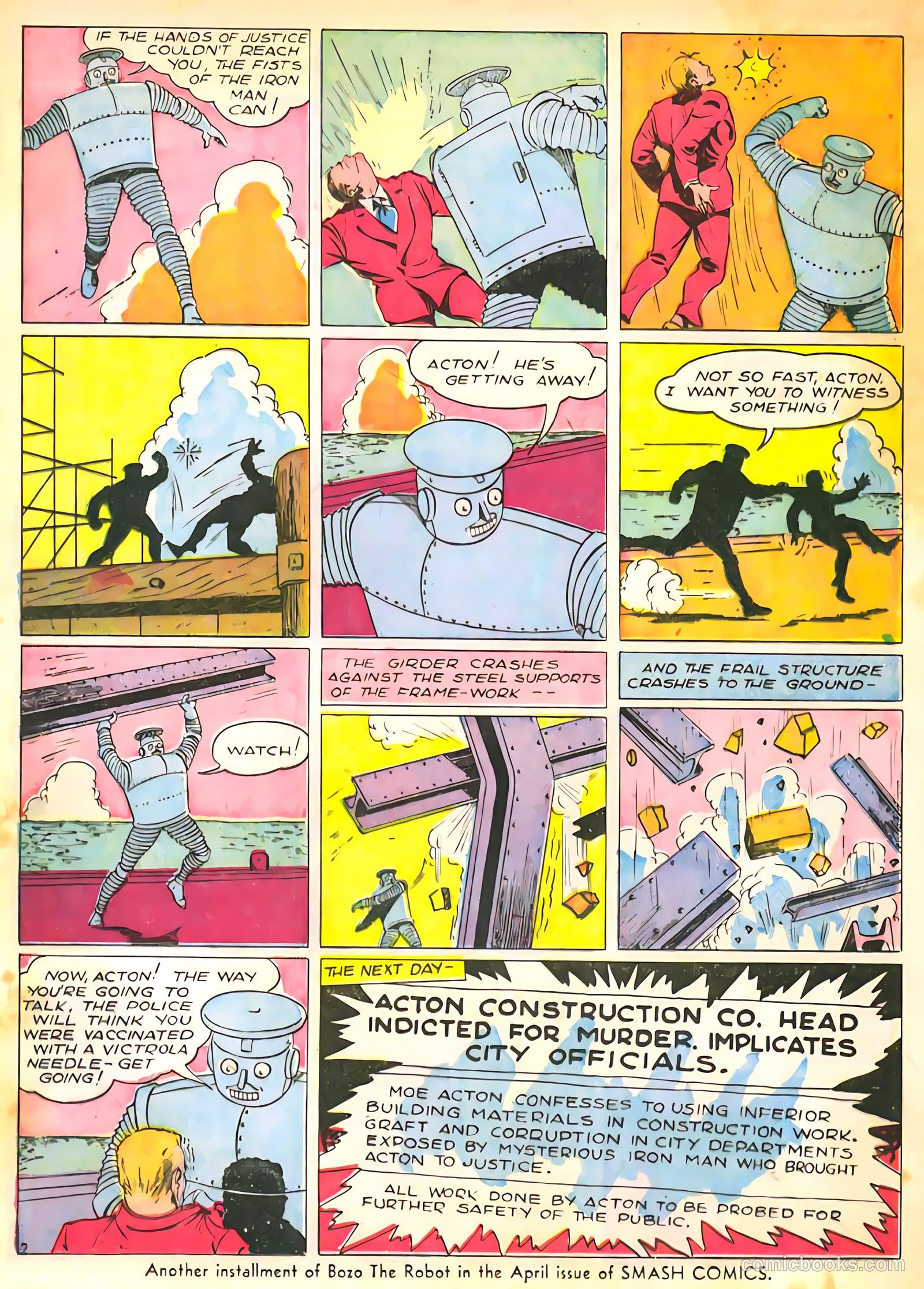 Smash Comics #20 — page 64 of 68