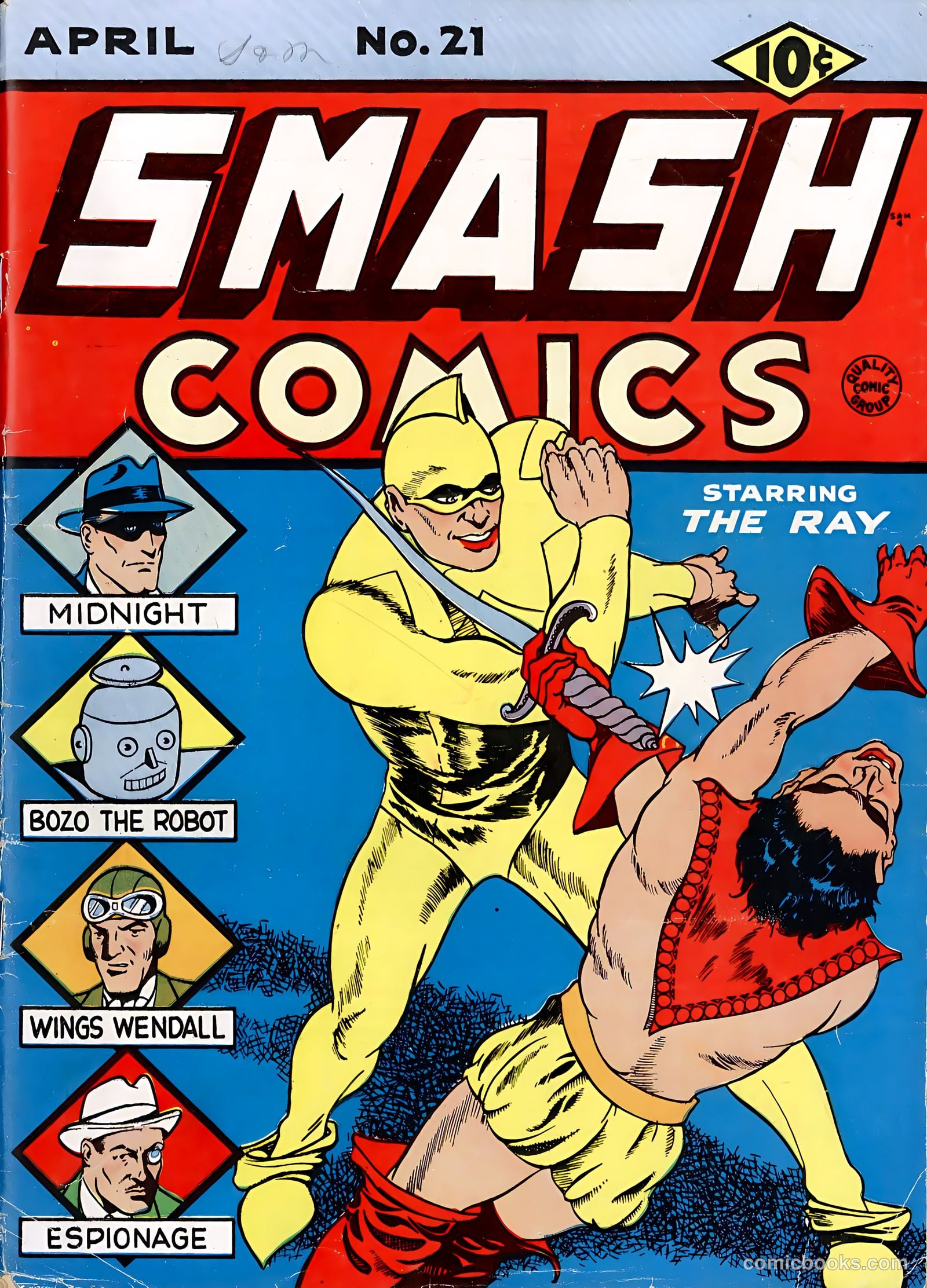 Smash Comics #21 — page 1 of 67