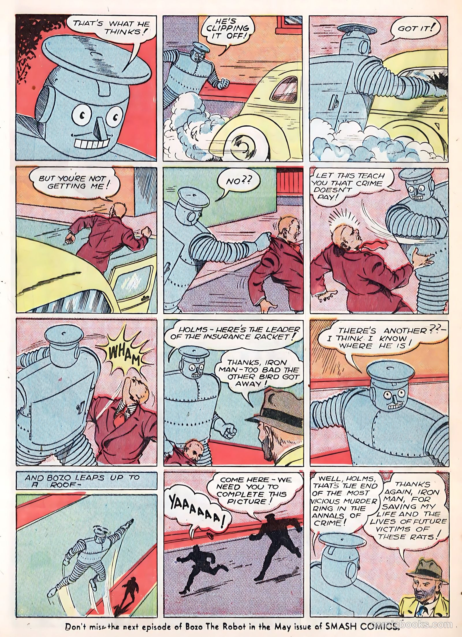 Smash Comics #21 — page 65 of 67