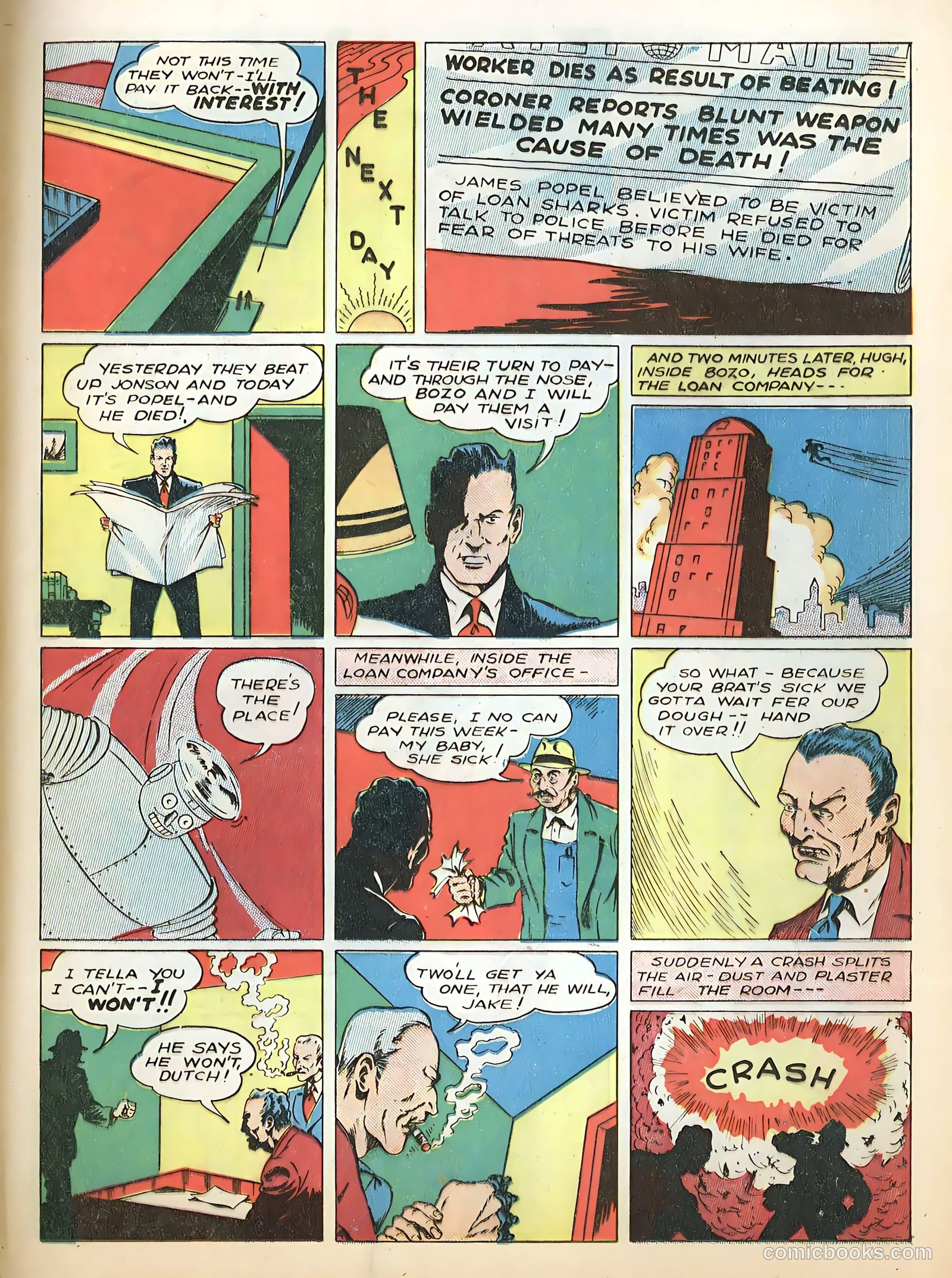 Smash Comics #22 — page 63 of 68