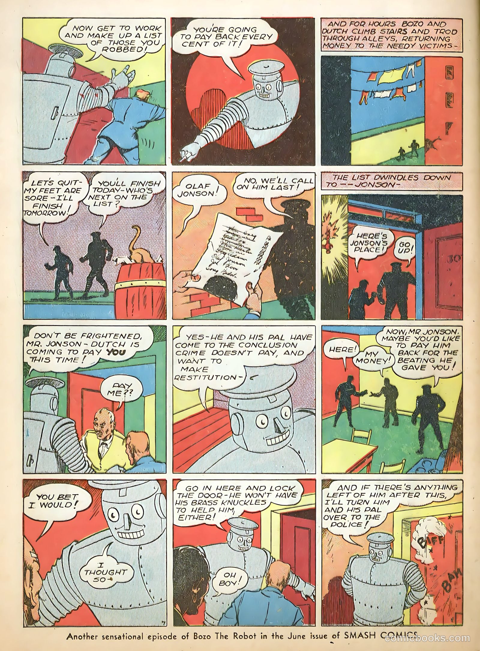 Smash Comics #22 — page 66 of 68
